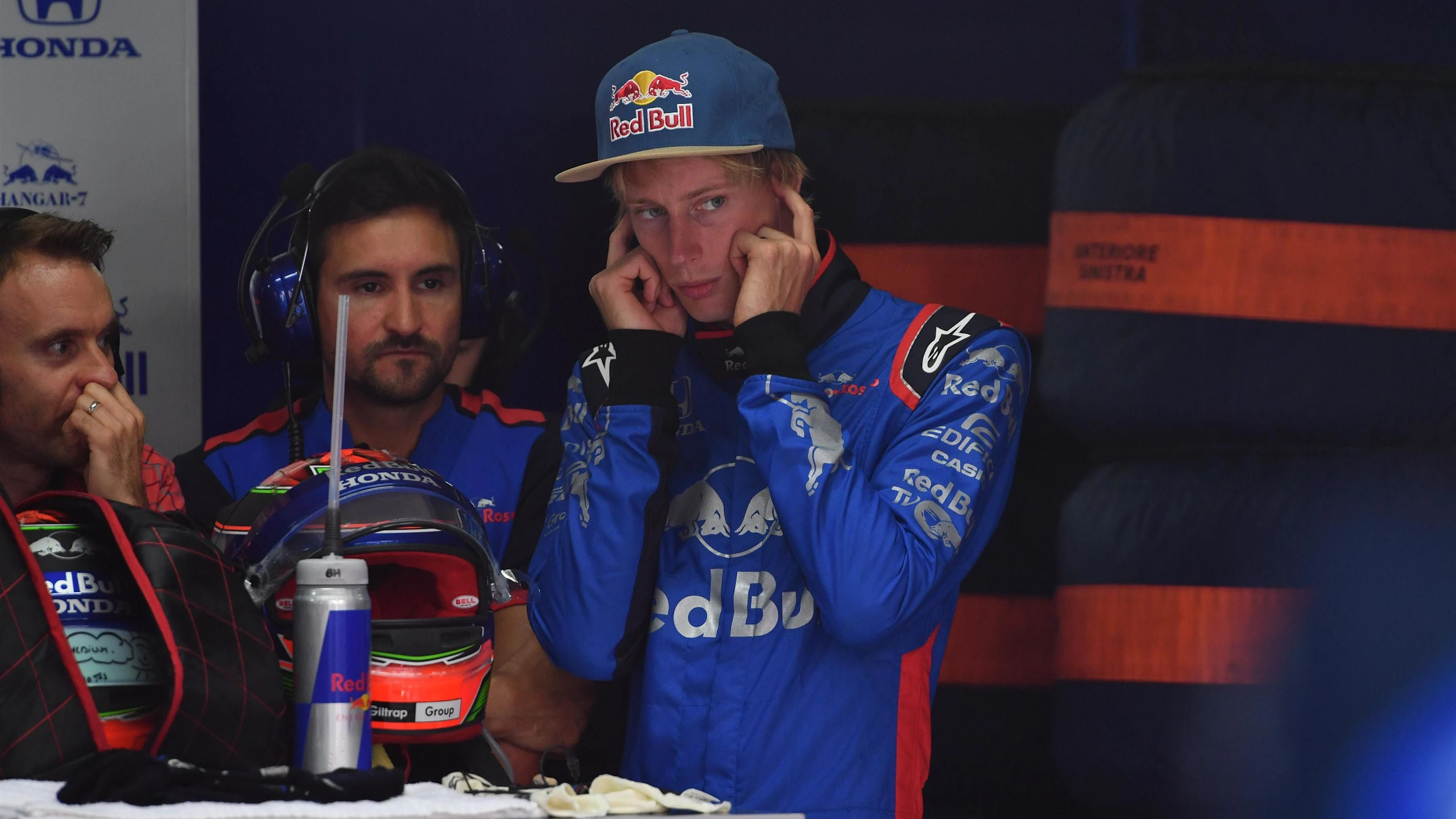 Brendon Hartley (NZL) Scuderia Toro Rosso at Formula One World Championship, Rd11, German Grand
