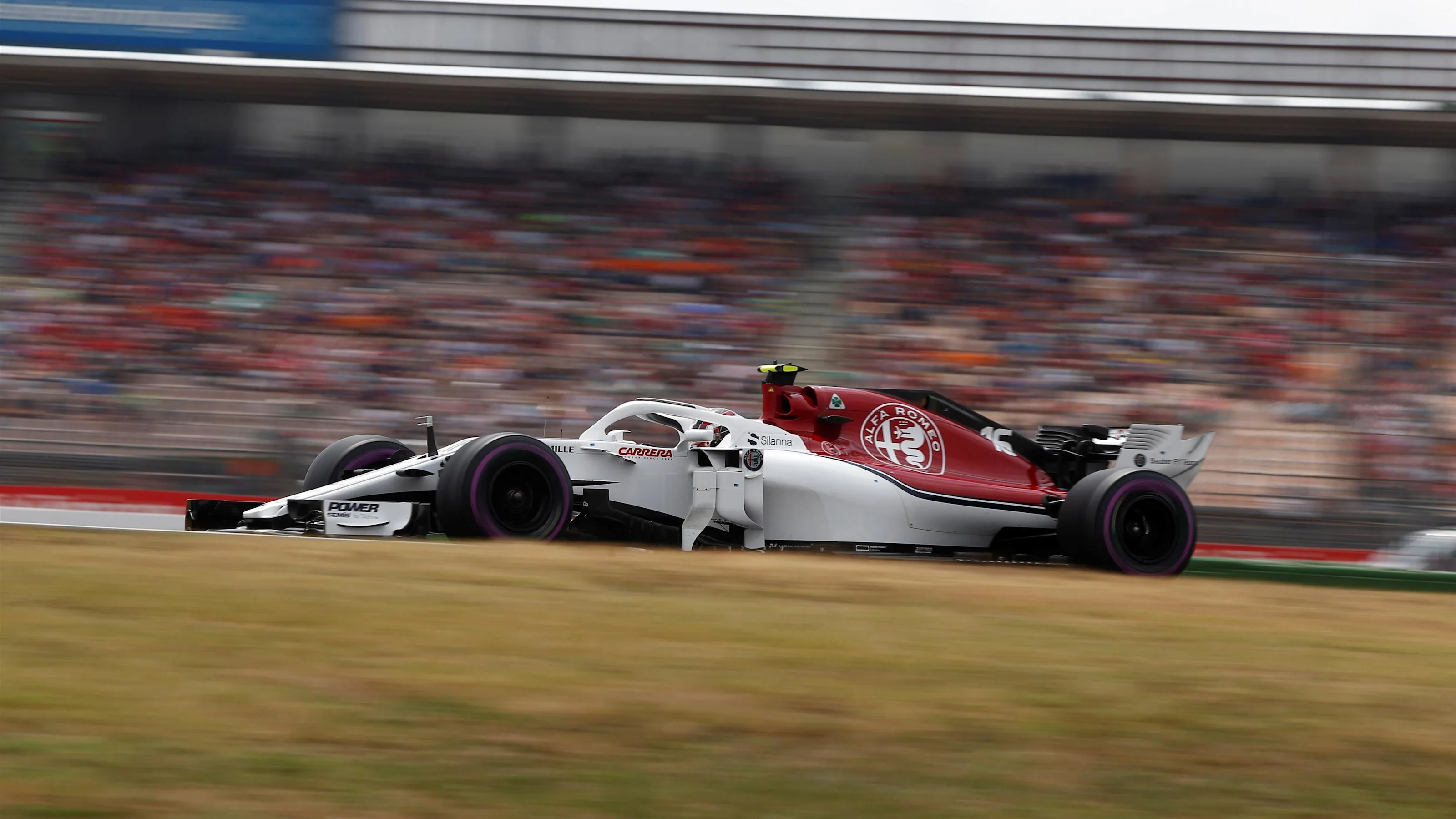 Charles Leclerc (MON) Alfa Romeo Sauber C37 at Formula One World Championship, Rd11, German Grand