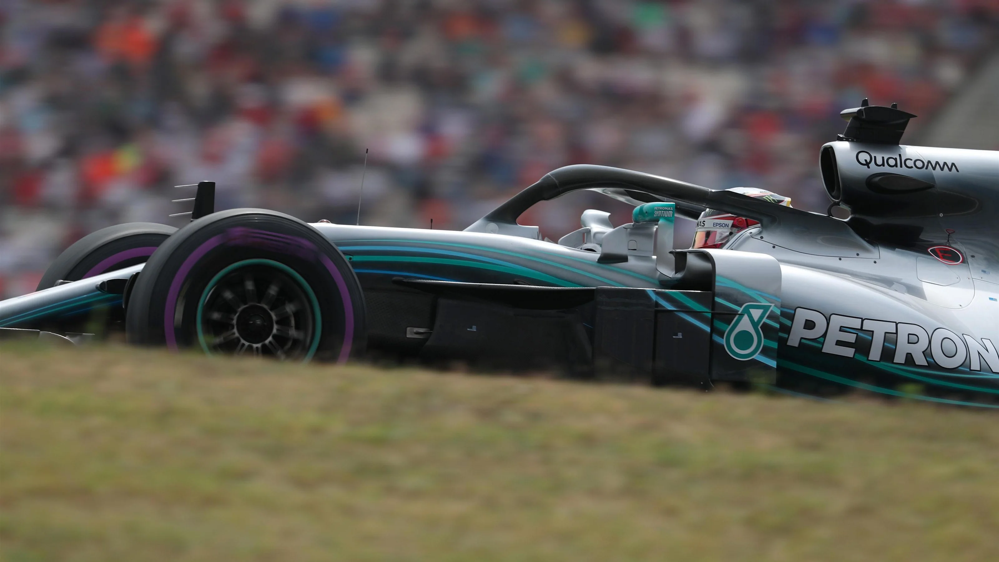 Lewis Hamilton (GBR) Mercedes-AMG F1 W09 EQ Power+ at Formula One World Championship, Rd11, German