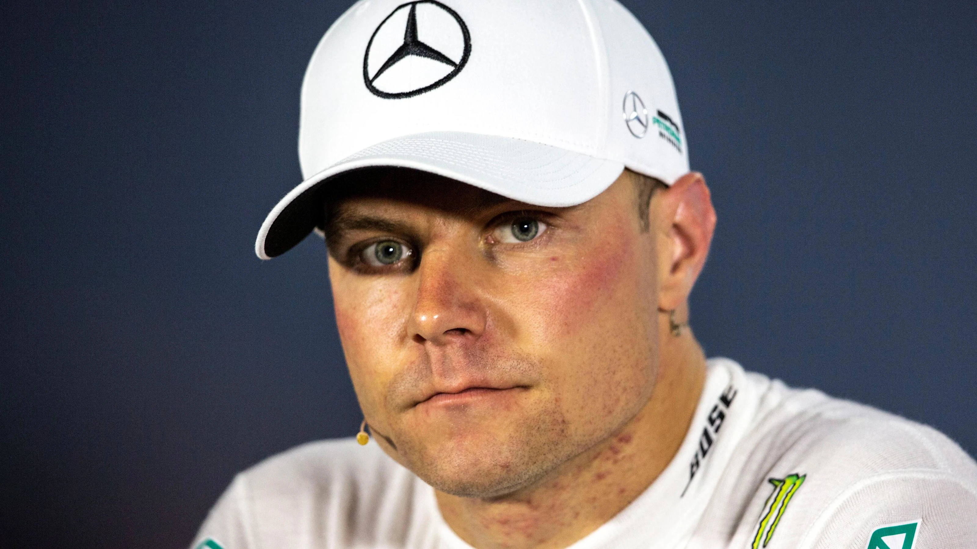 Valtteri Bottas (FIN) Mercedes-AMG F1 in Press Conference at Formula One World Championship, Rd11,