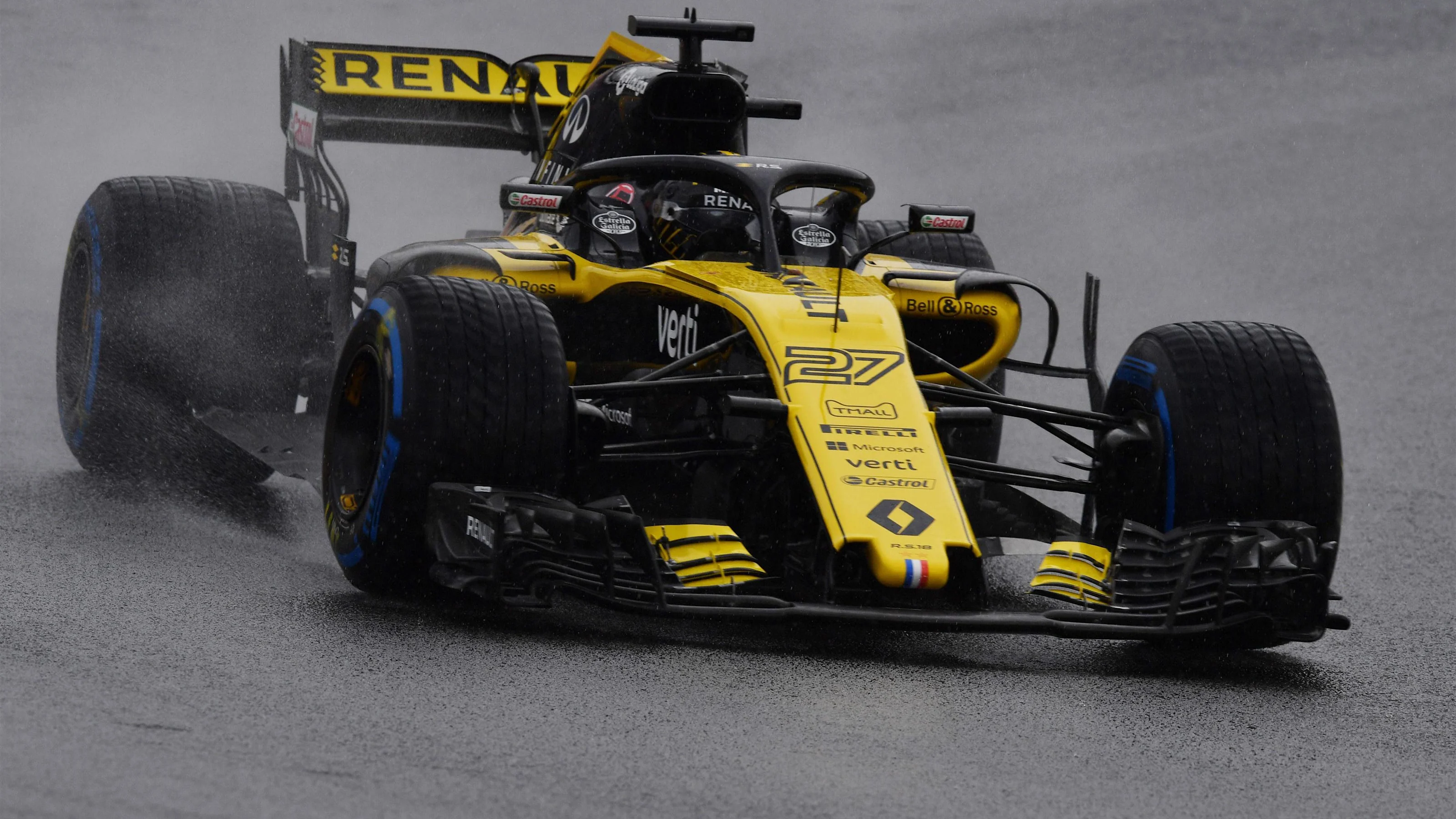 Nico Hulkenberg (GER) Renault Sport F1 Team RS18 at Formula One World Championship, Rd11, German