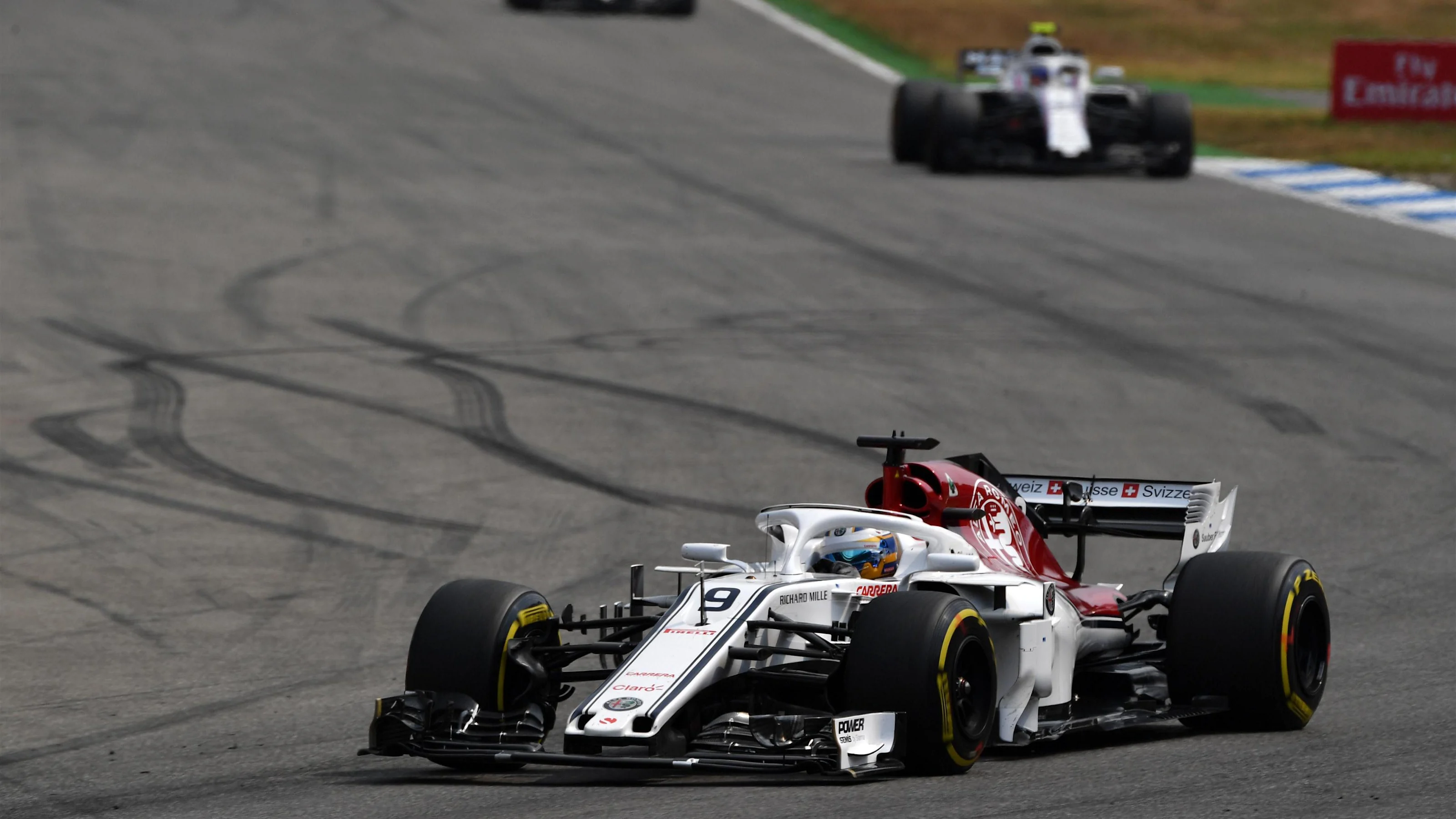 Marcus Ericsson (SWE) Alfa Romeo Sauber C37 at Formula One World Championship, Rd11, German Grand
