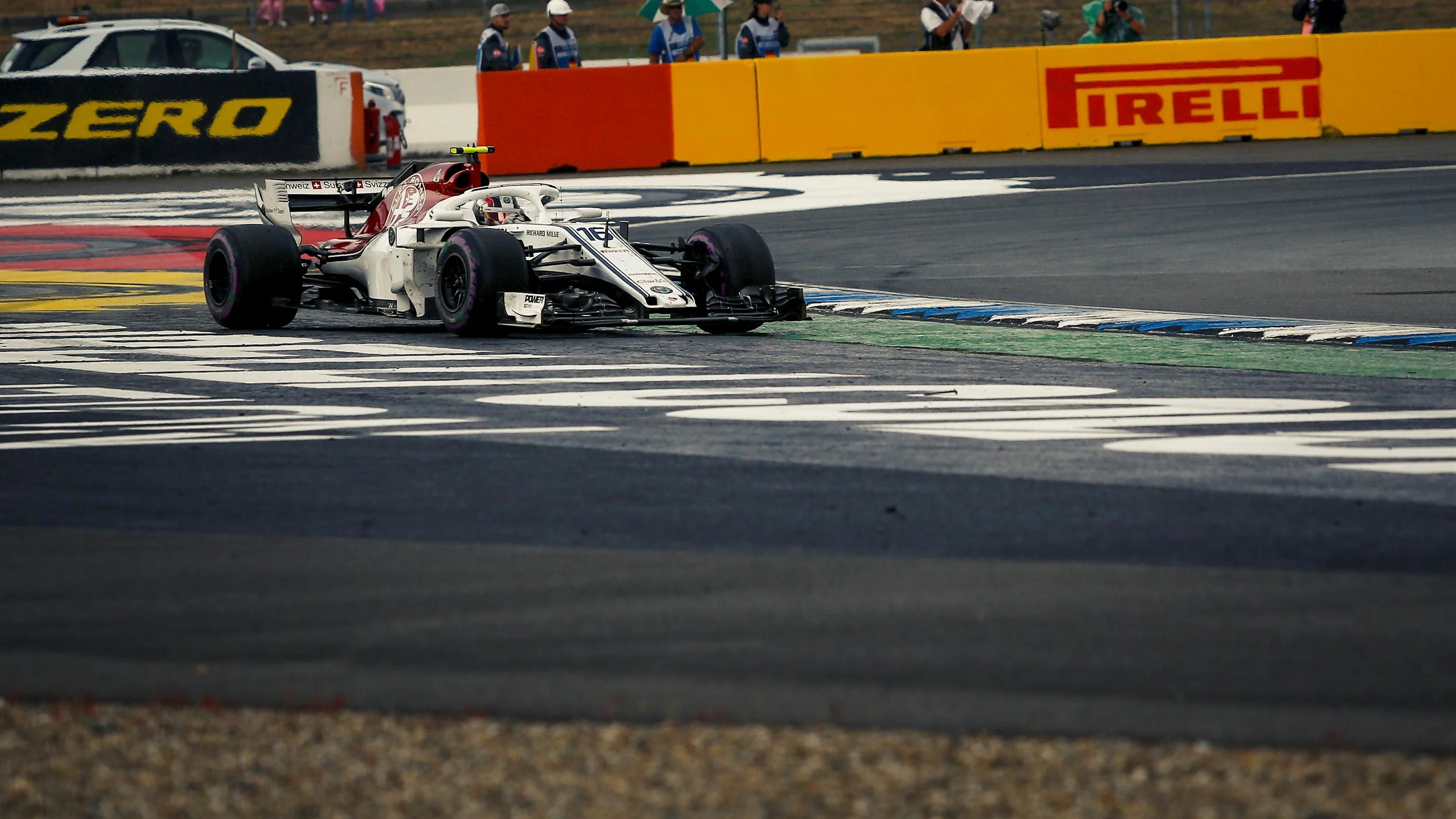 Charles Leclerc (MON) Alfa Romeo Sauber C37 at Formula One World Championship, Rd11, German Grand