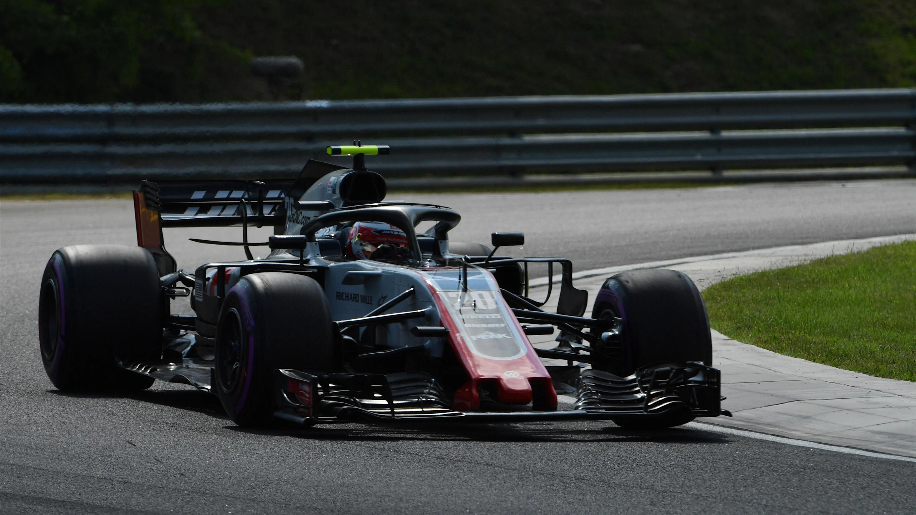 Kevin Magnussen (DEN) Haas VF-18 at Formula One World Championship, Rd12, Hungarian Grand Prix,