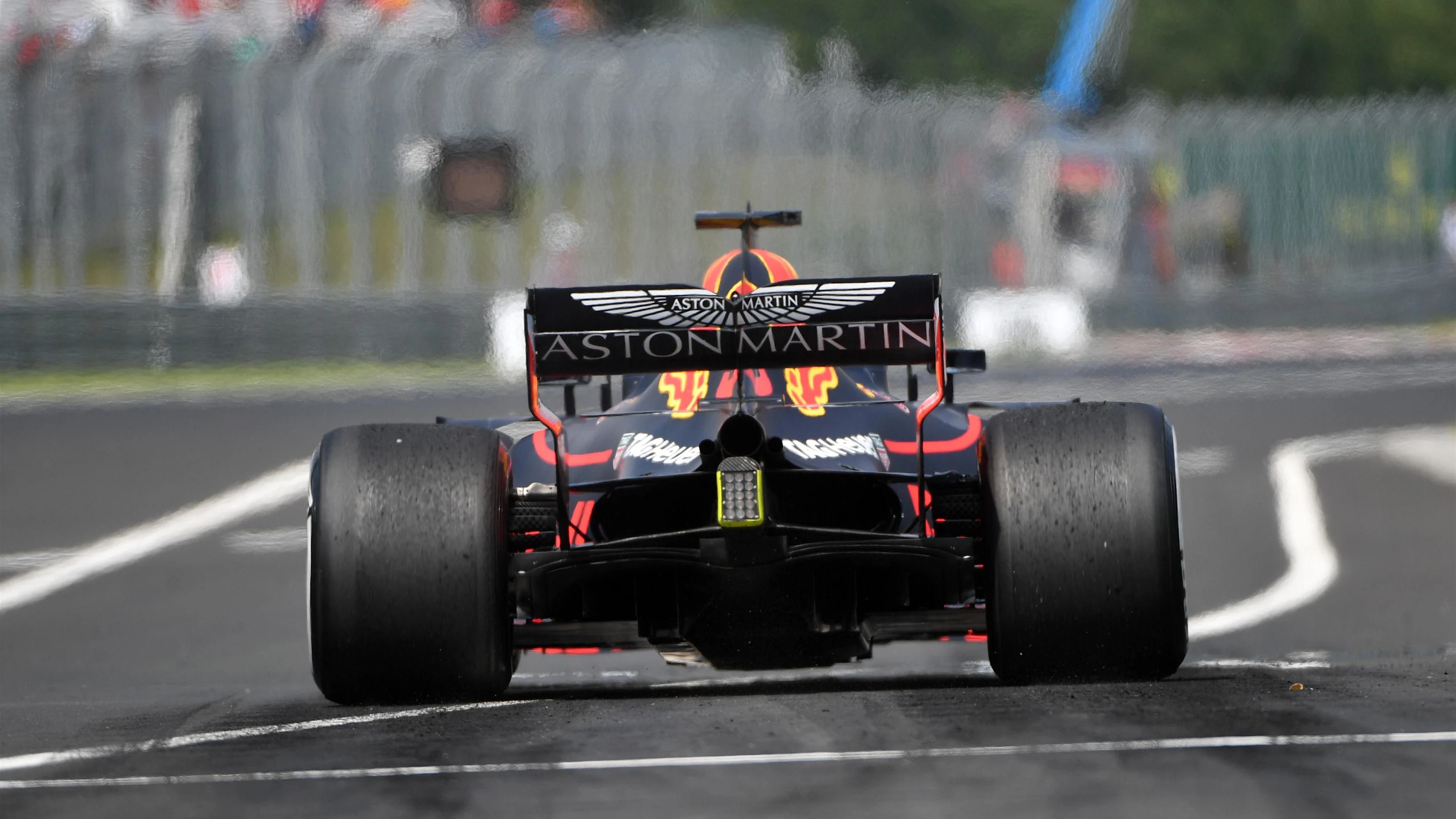 Daniel Ricciardo (AUS) Red Bull Racing RB14 at Formula One World Championship, Rd12, Hungarian