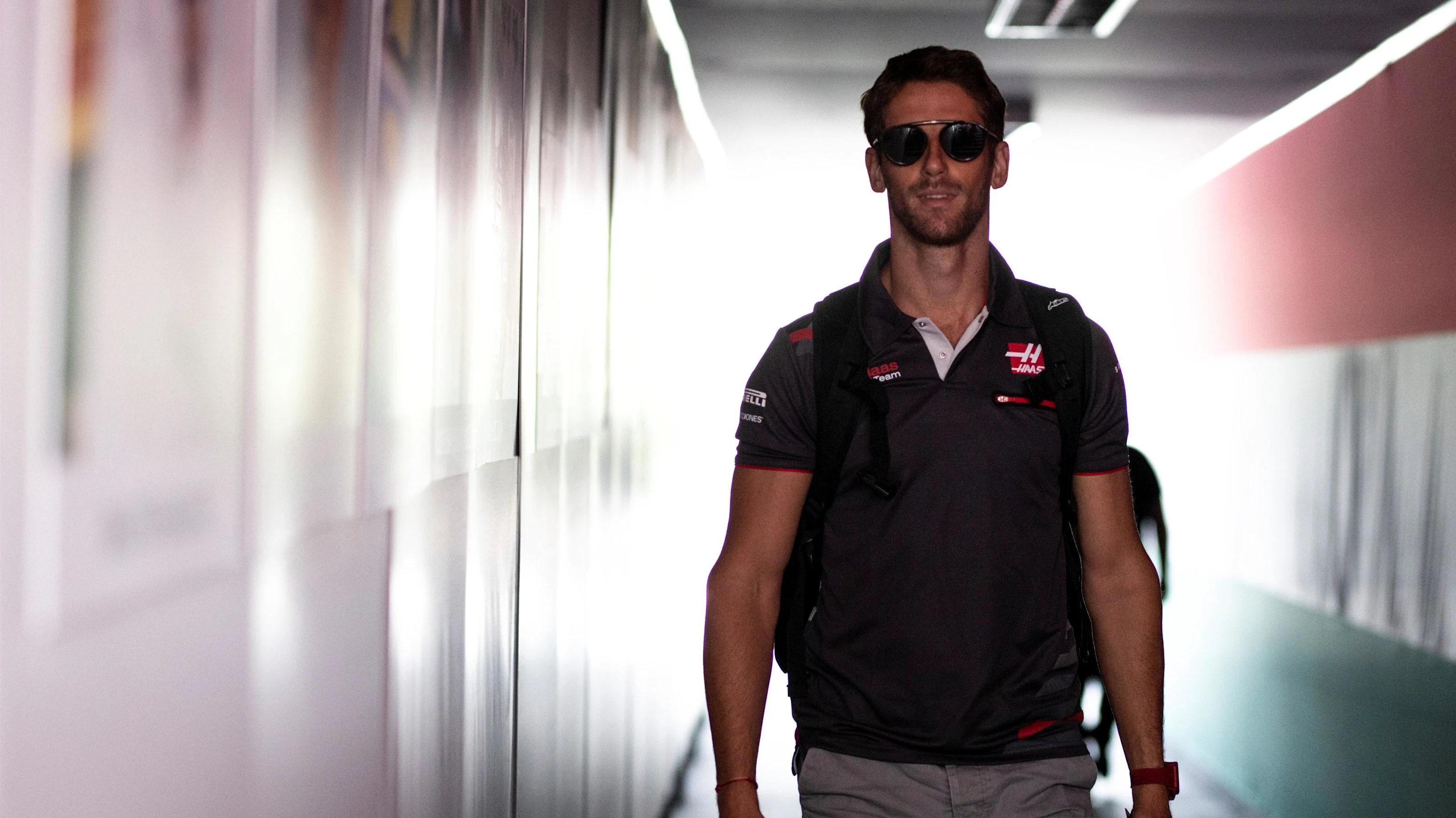 Romain Grosjean (FRA) Haas F1 at Formula One World Championship, Rd12, Hungarian Grand Prix,