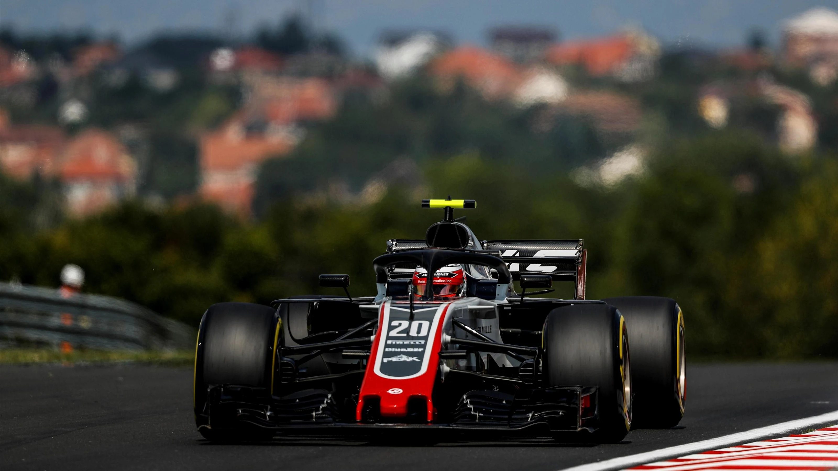 Kevin Magnussen (DEN) Haas VF-18 at Formula One World Championship, Rd12, Hungarian Grand Prix,
