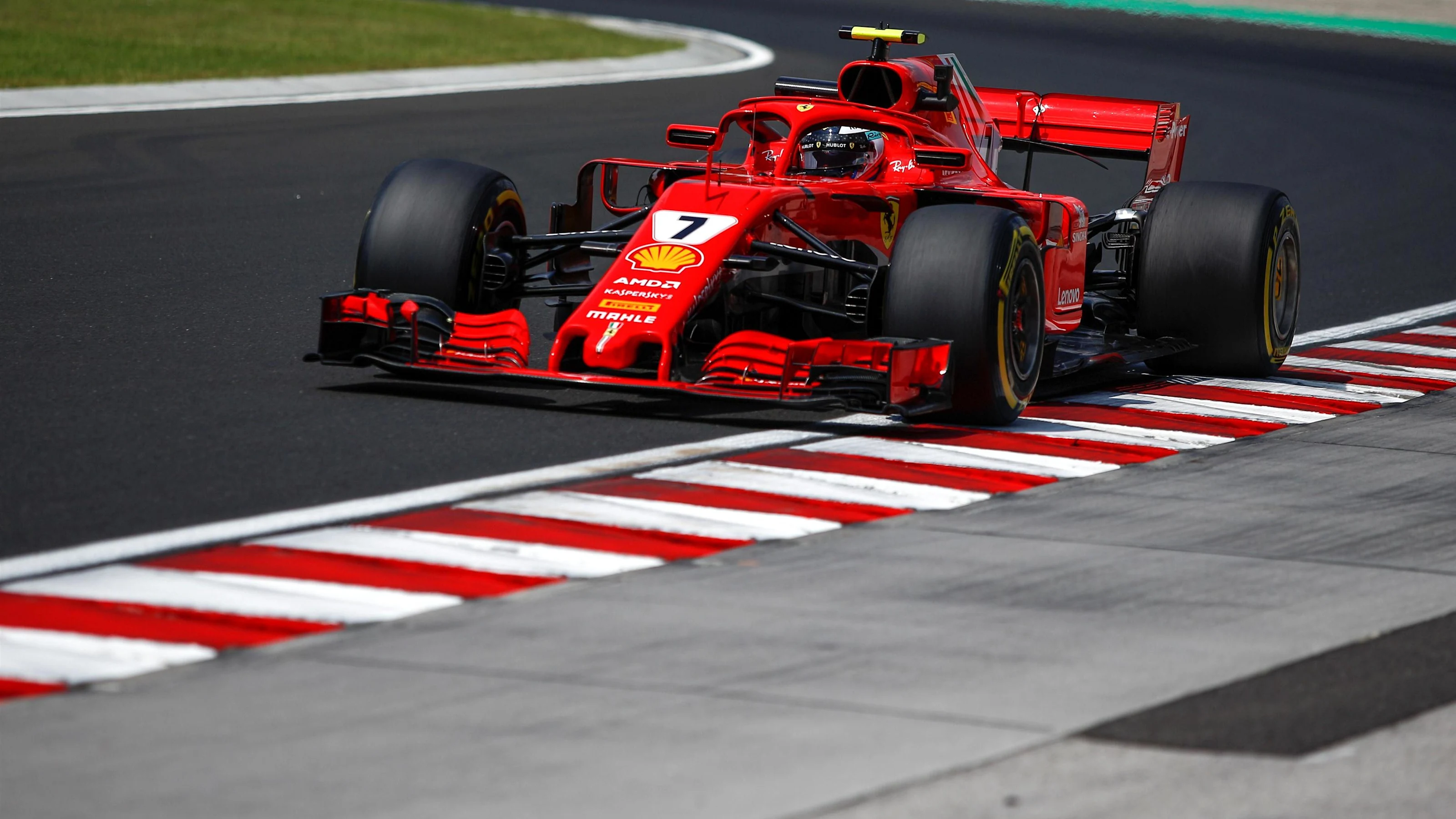 Kimi Raikkonen (FIN) Ferrari SF-71H at Formula One World Championship, Rd12, Hungarian Grand Prix,