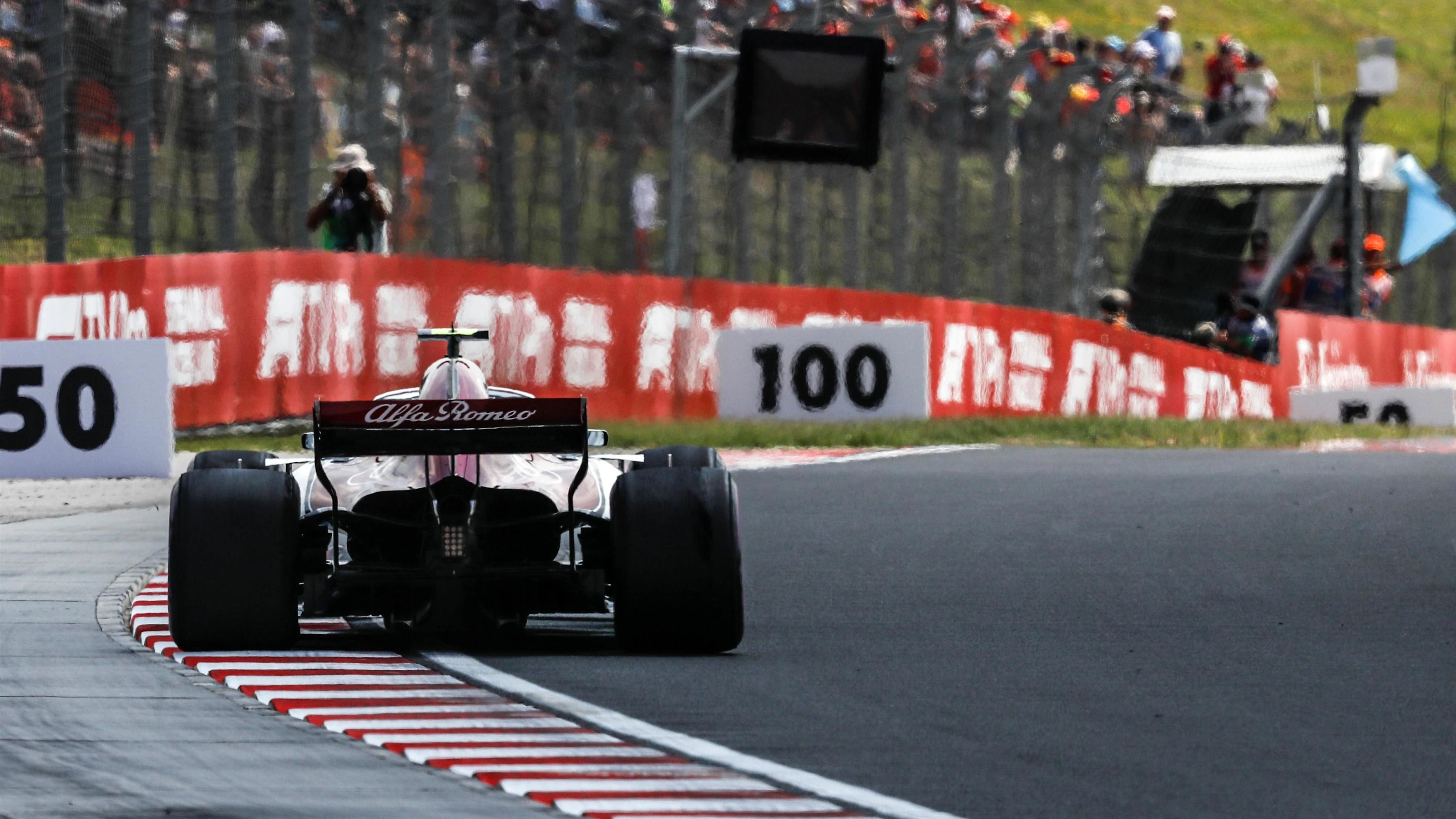Antonio Giovinazzi (ITA) Alfa Romeo Sauber C37 at Formula One World Championship, Rd12, Hungarian