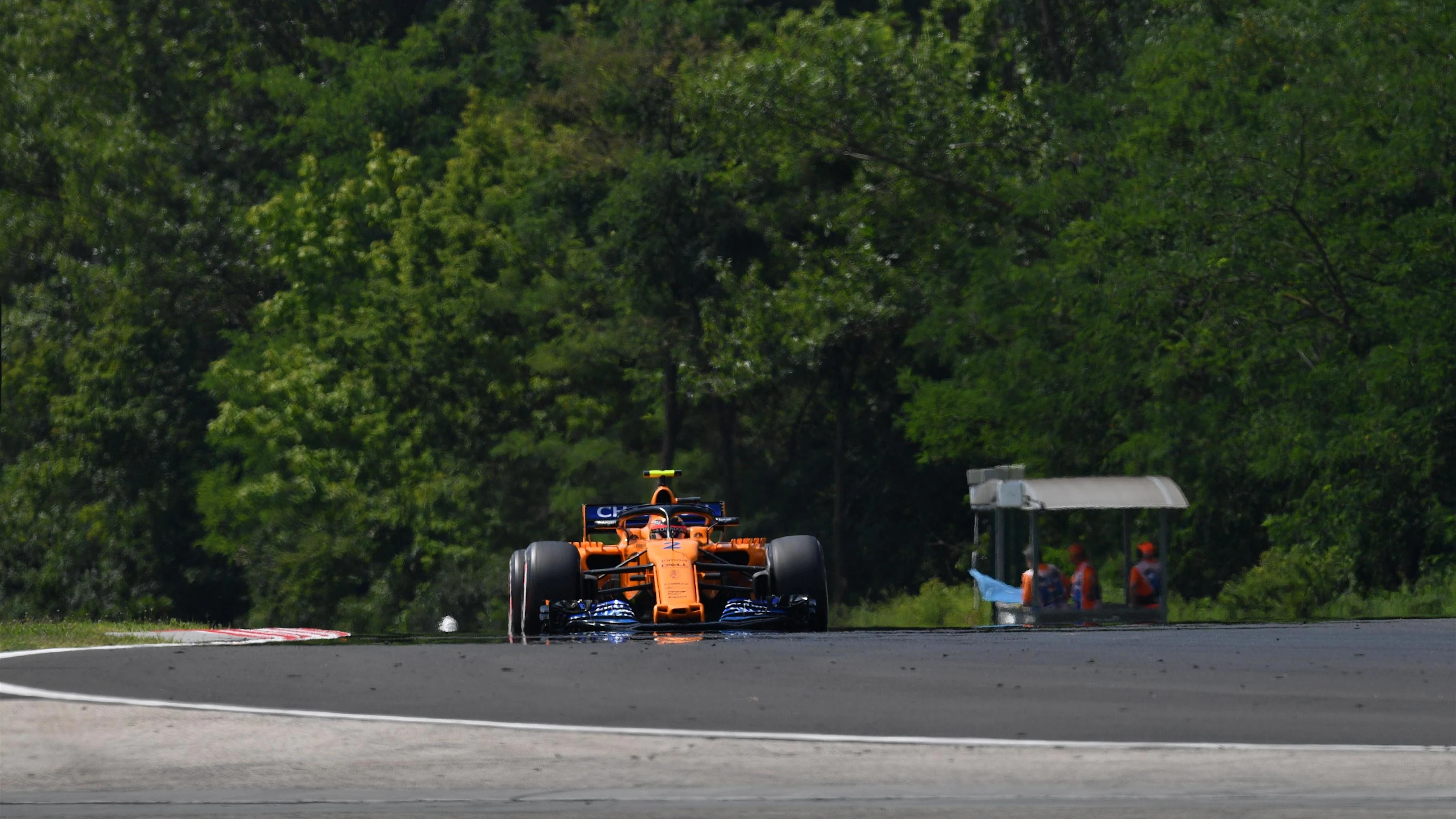 Stoffel Vandoorne (BEL) McLaren MCL33 at Formula One World Championship, Rd12, Hungarian Grand