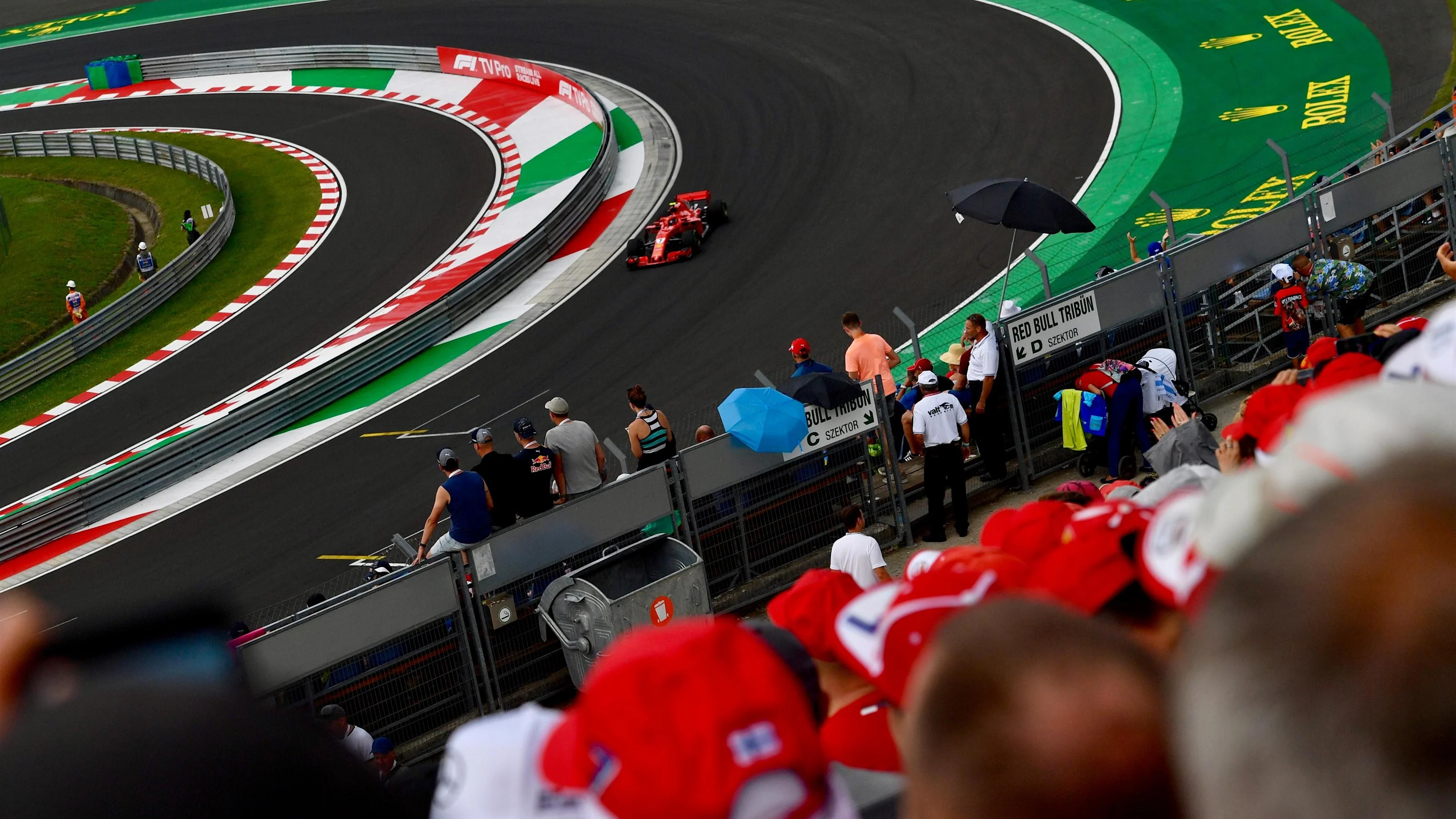 Kimi Raikkonen (FIN) Ferrari SF-71H at Formula One World Championship, Rd12, Hungarian Grand Prix,