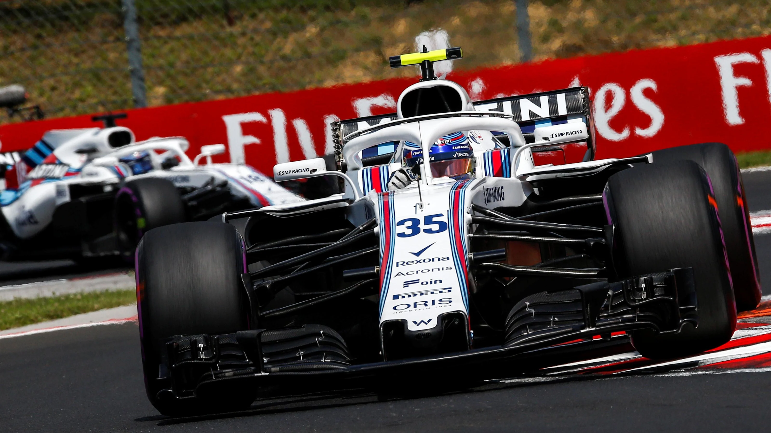 Sergey Sirotkin (RUS) Williams FW41 at Formula One World Championship, Rd12, Hungarian Grand Prix,