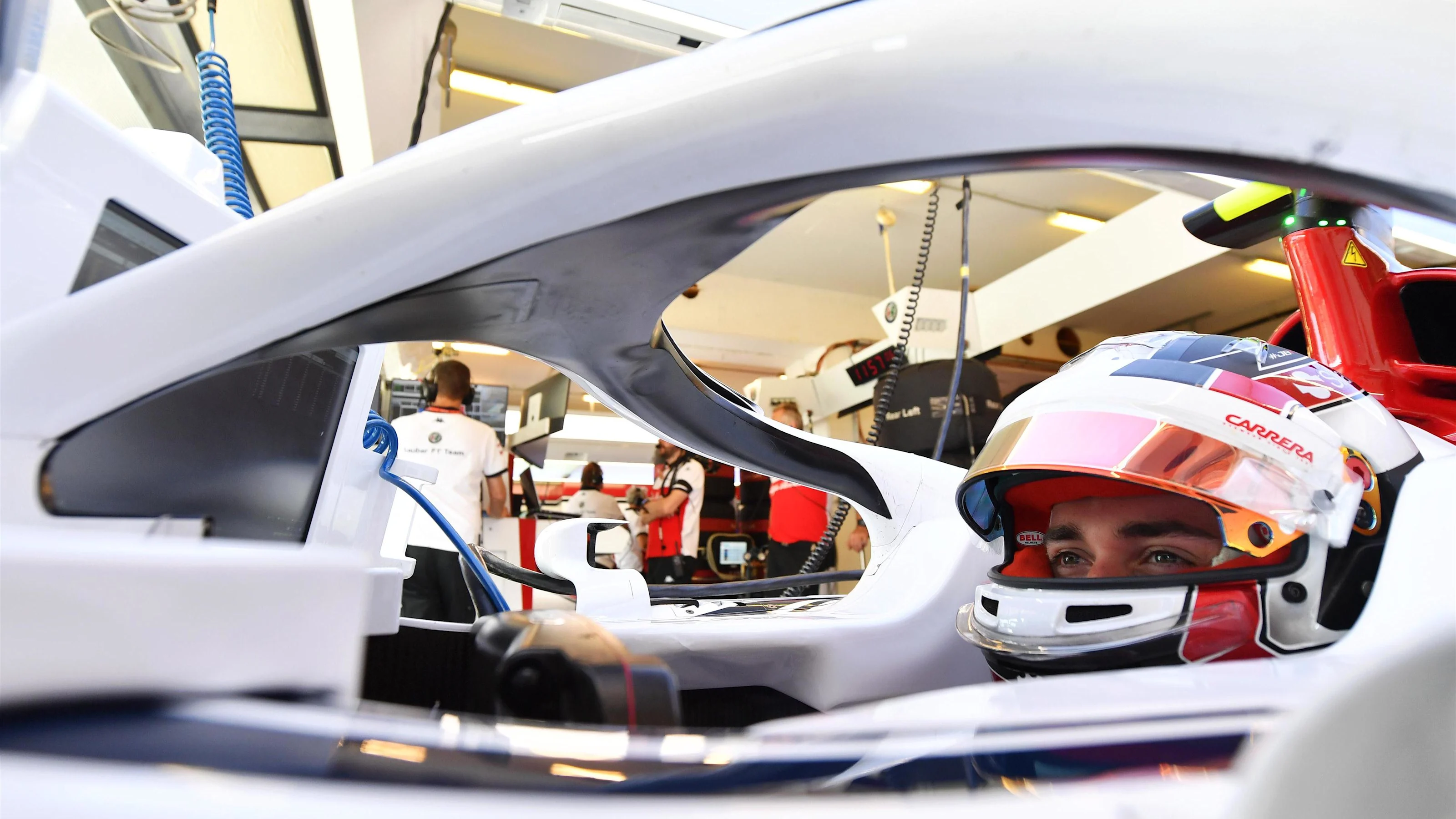 Charles Leclerc (MON) Alfa Romeo Sauber C37 at Formula One World Championship, Rd12, Hungarian