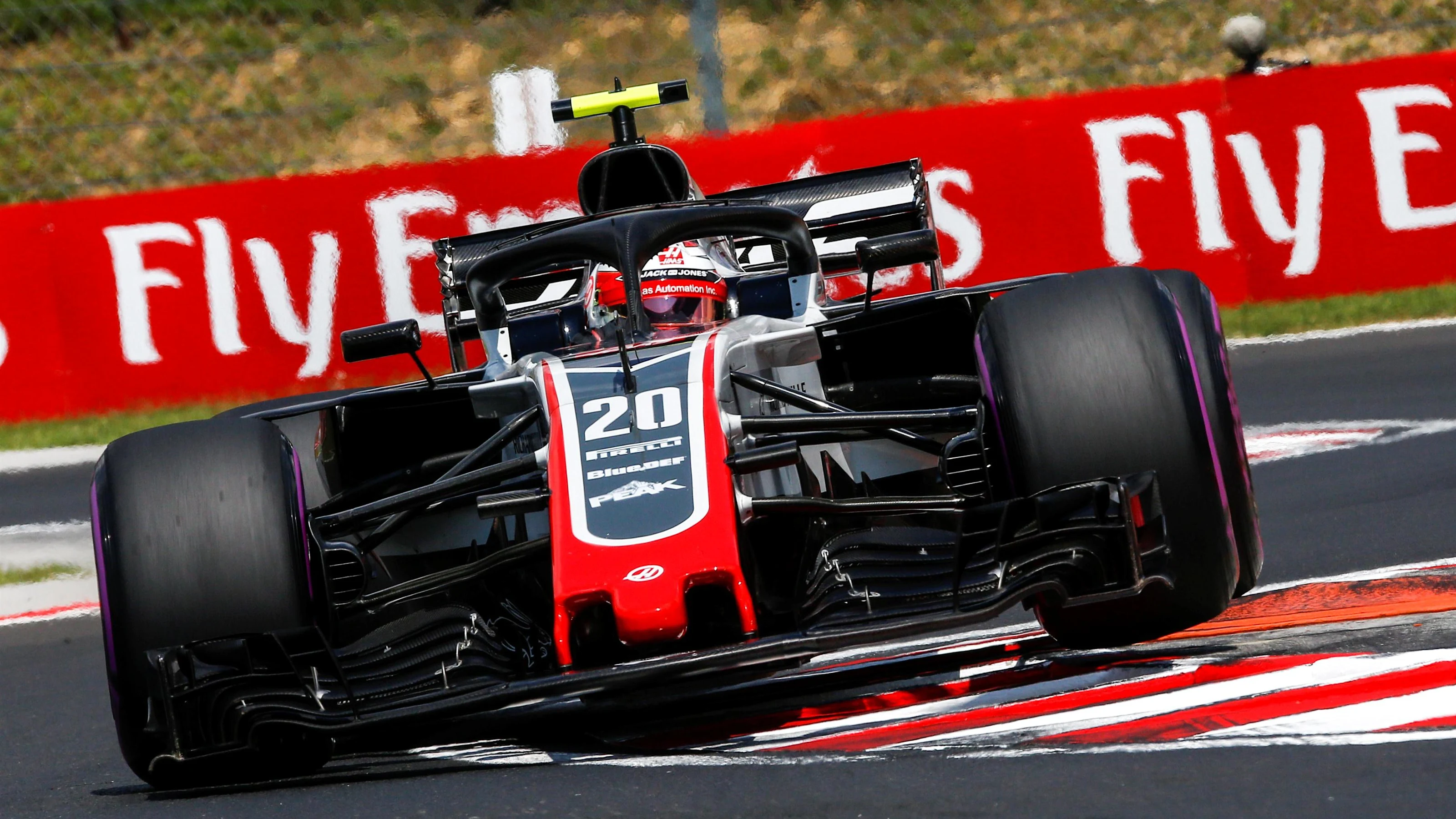 Kevin Magnussen (DEN) Haas VF-18 at Formula One World Championship, Rd12, Hungarian Grand Prix,