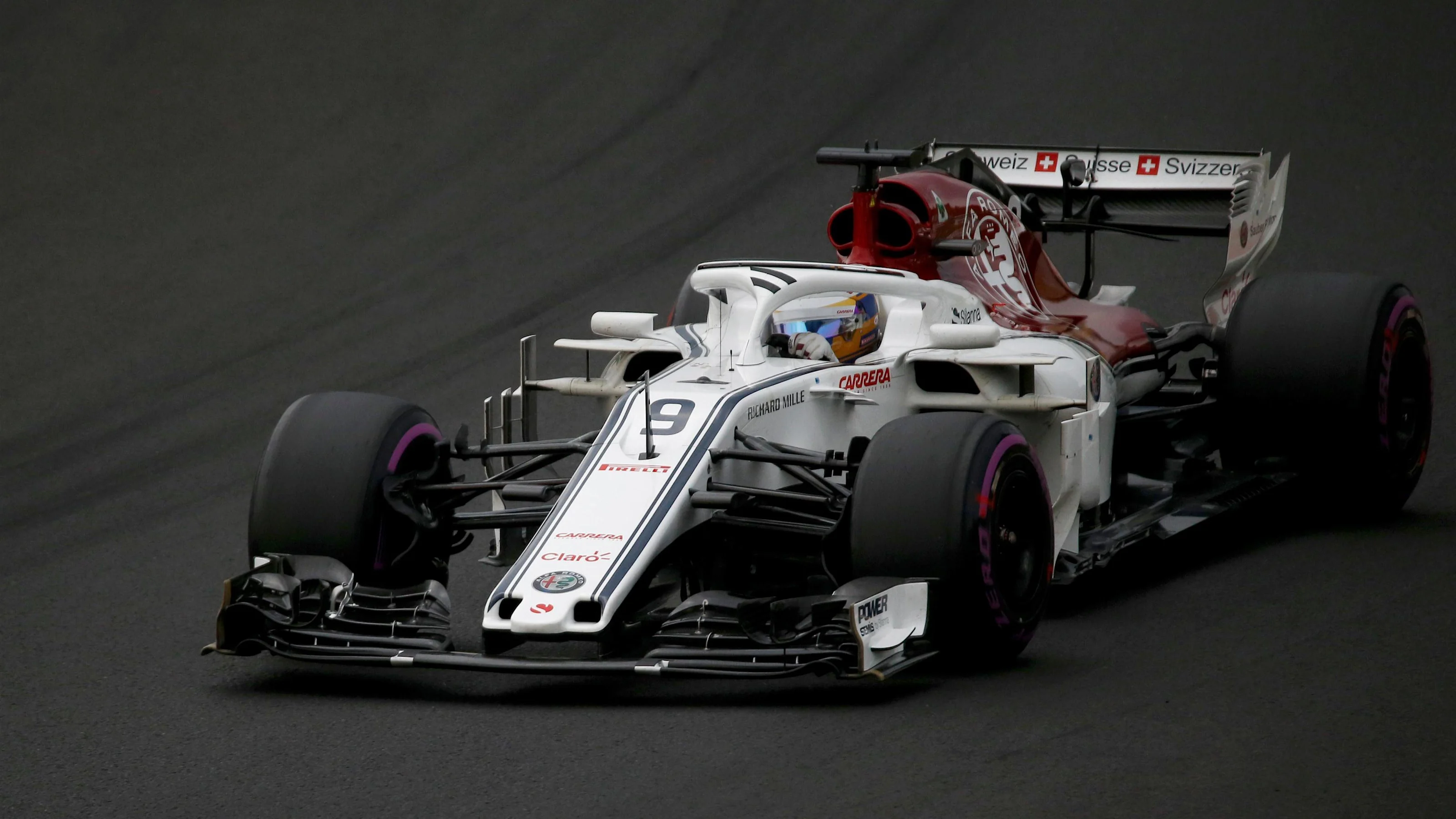 Marcus Ericsson (SWE) Alfa Romeo Sauber C37 at Formula One World Championship, Rd12, Hungarian