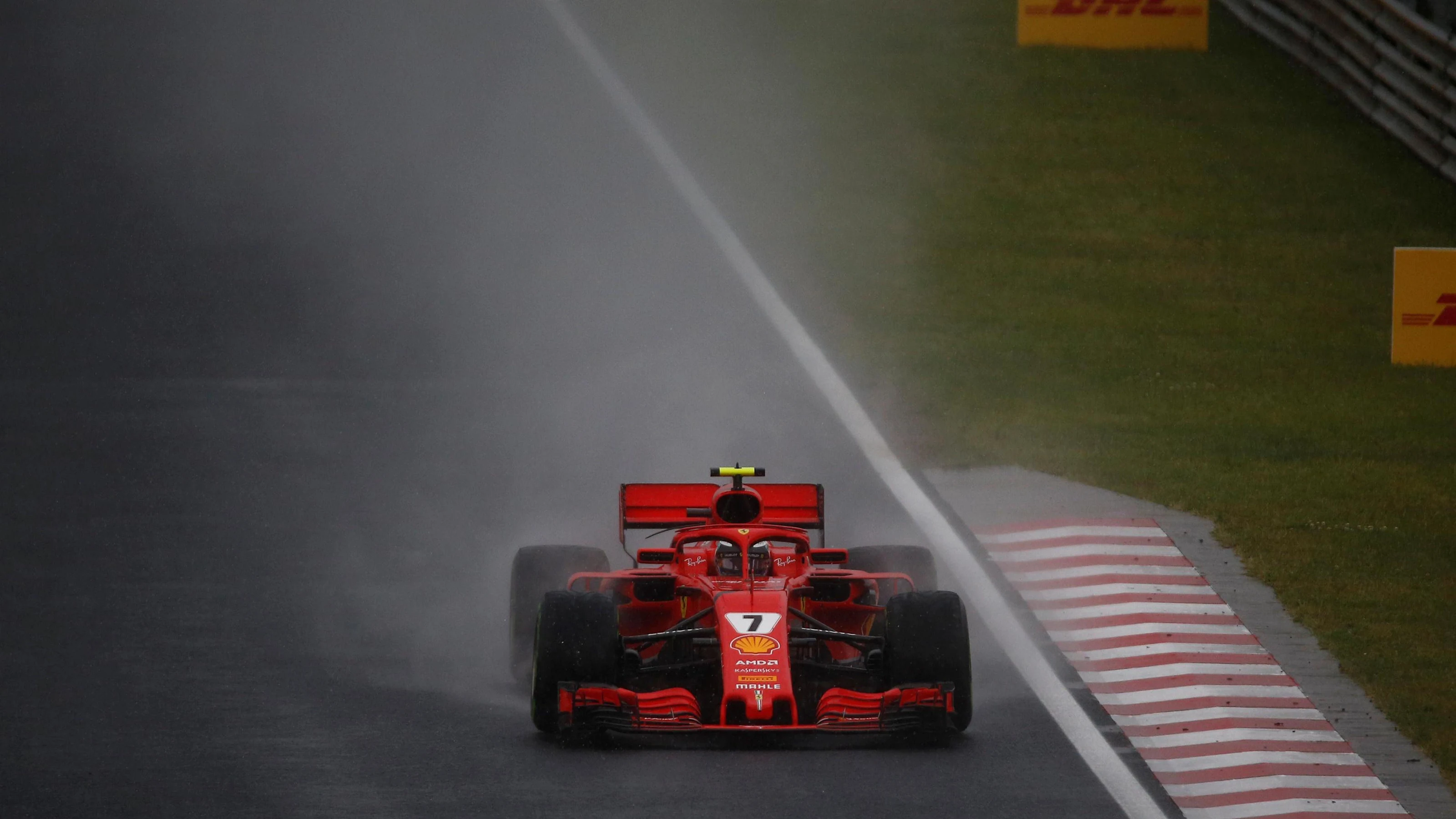 Kimi Raikkonen (FIN) Ferrari SF-71H at Formula One World Championship, Rd12, Hungarian Grand Prix,