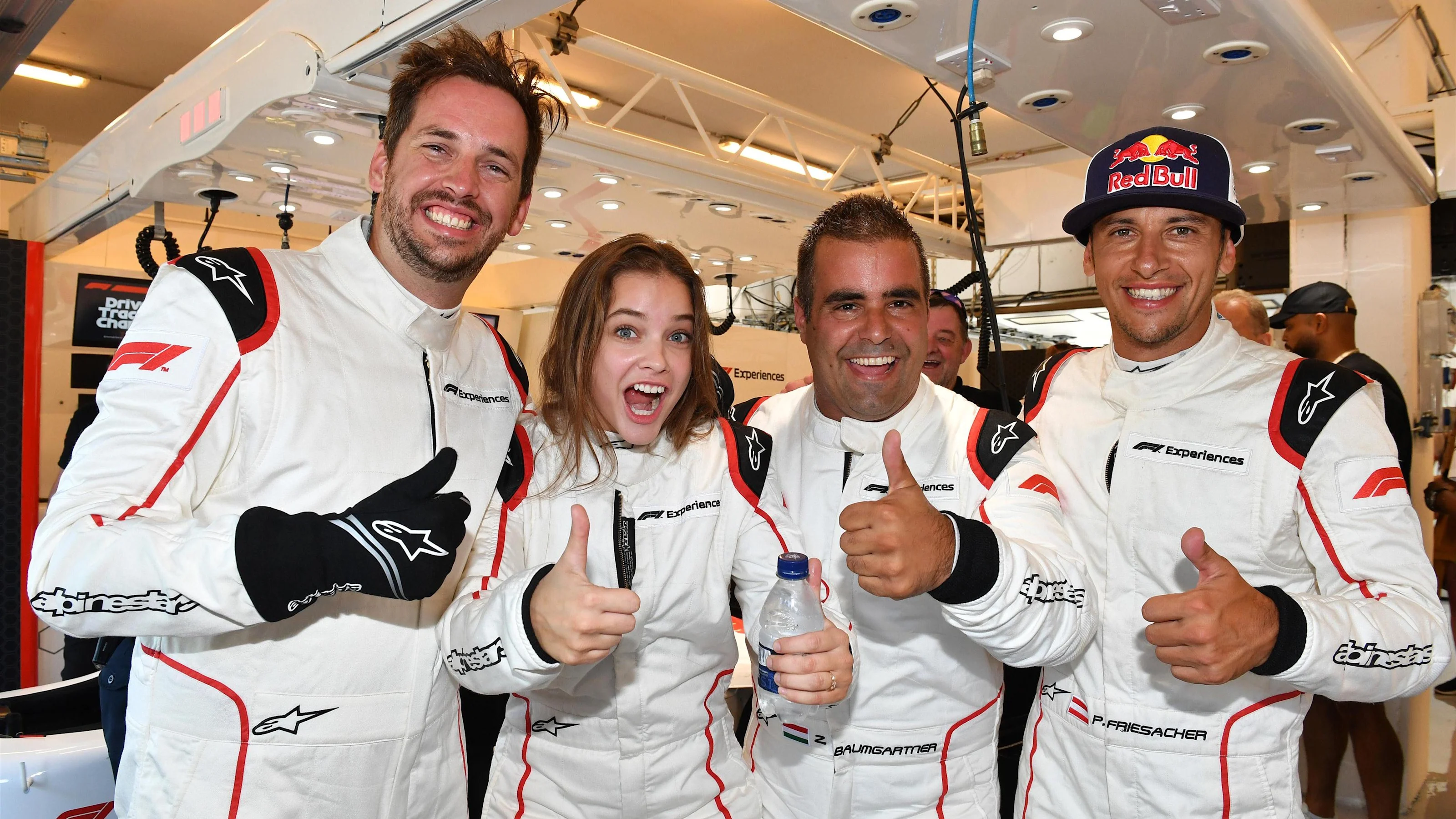 F1 Experiences 2-Seater passenger Barbara Palvin (HUN) with Zsolt Baumgartner (HUN) F1 Experiences
