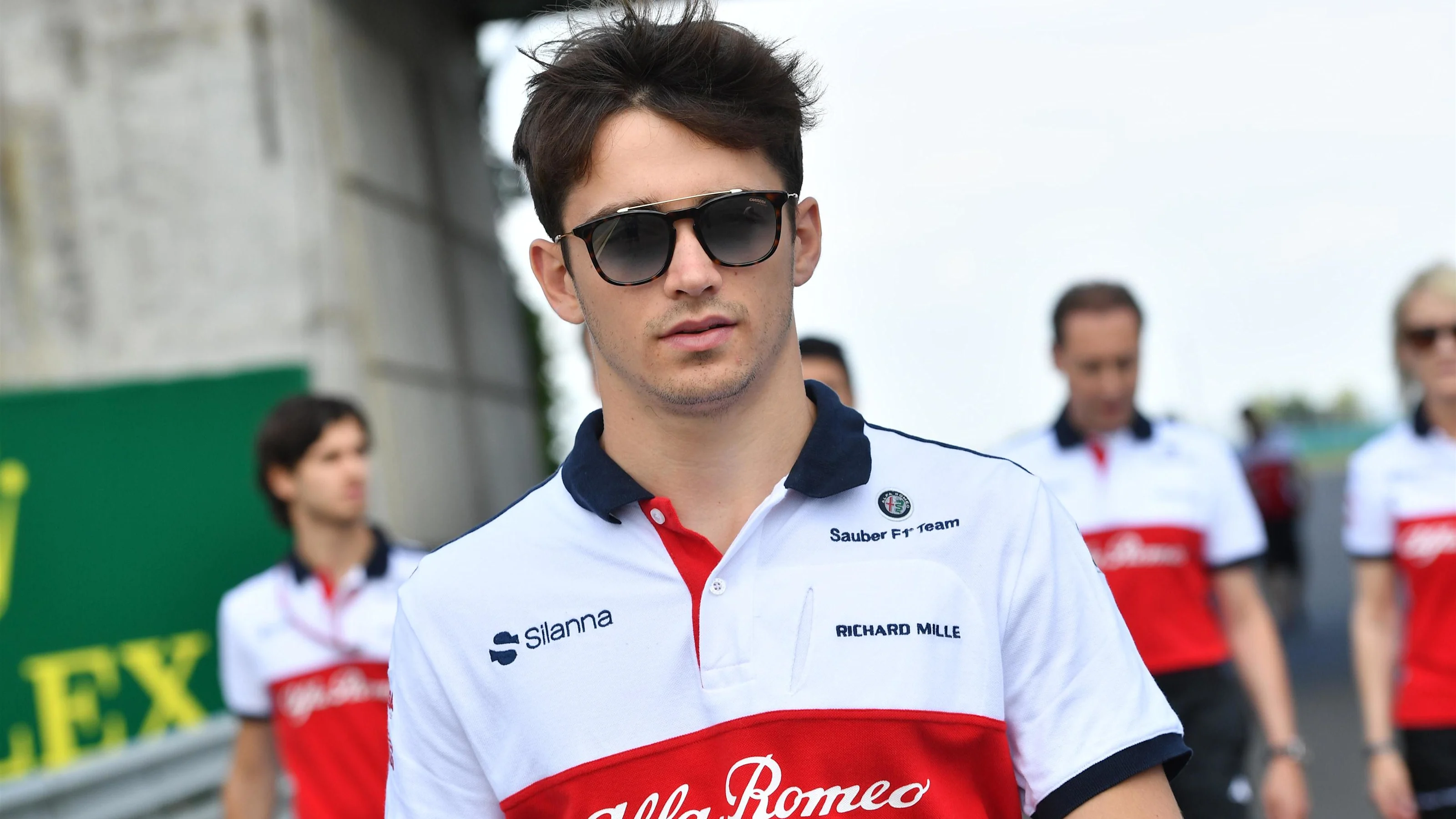 Charles Leclerc (MON) Alfa Romeo Sauber F1 Team walks the track at Formula One World Championship,