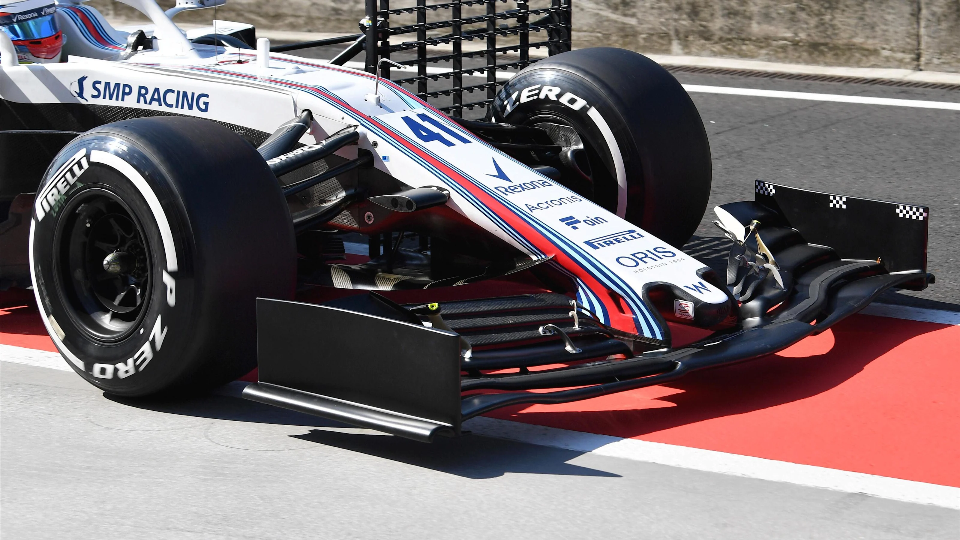 Oliver Rowland (GBR) Williams FW41 at Formula One Testing, Day One, Hungaroring, Hungary, Tuesday