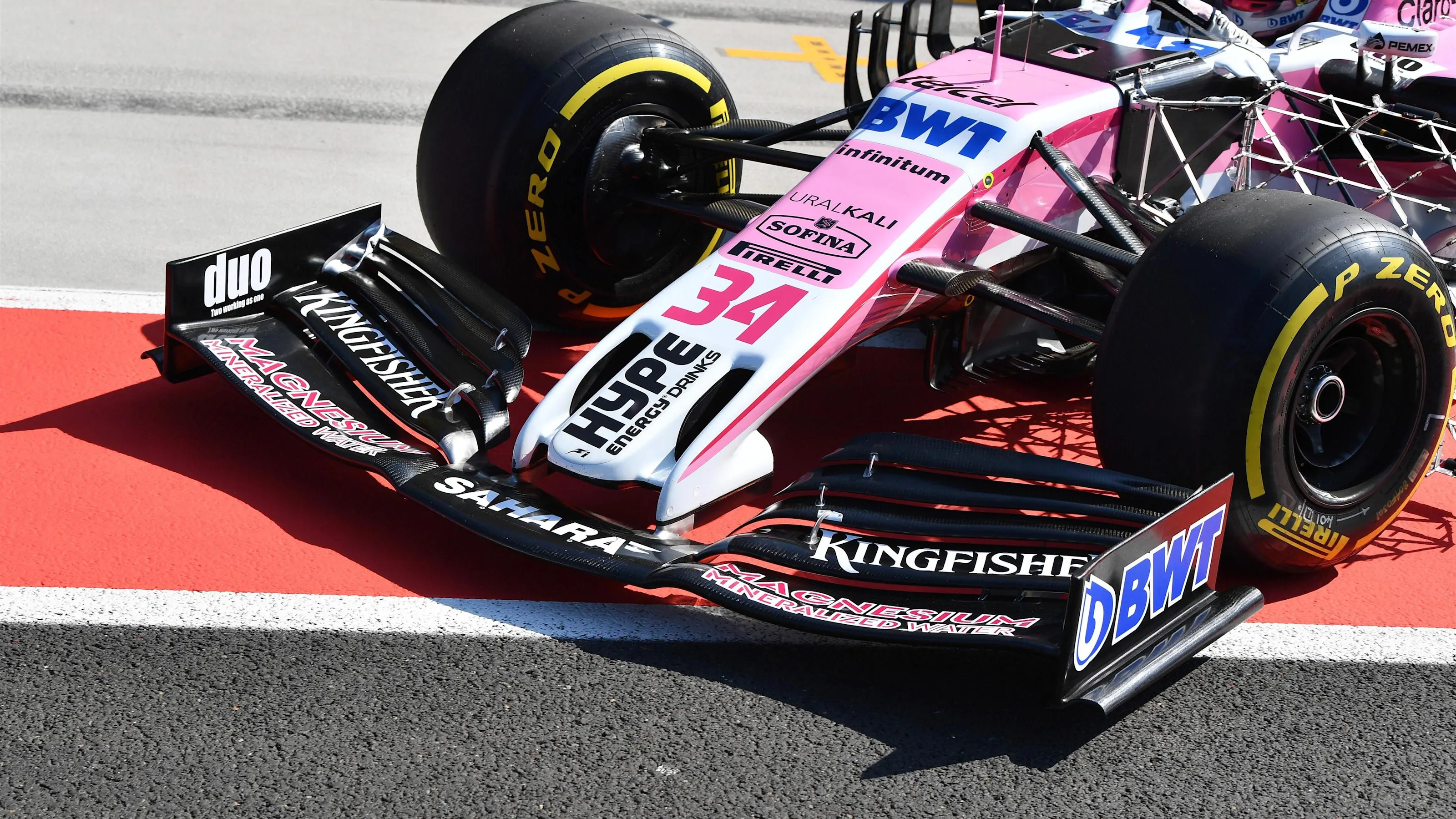 Nicholas Latifi (CDN) Force India VJM11 at Formula One Testing, Day One, Hungaroring, Hungary,