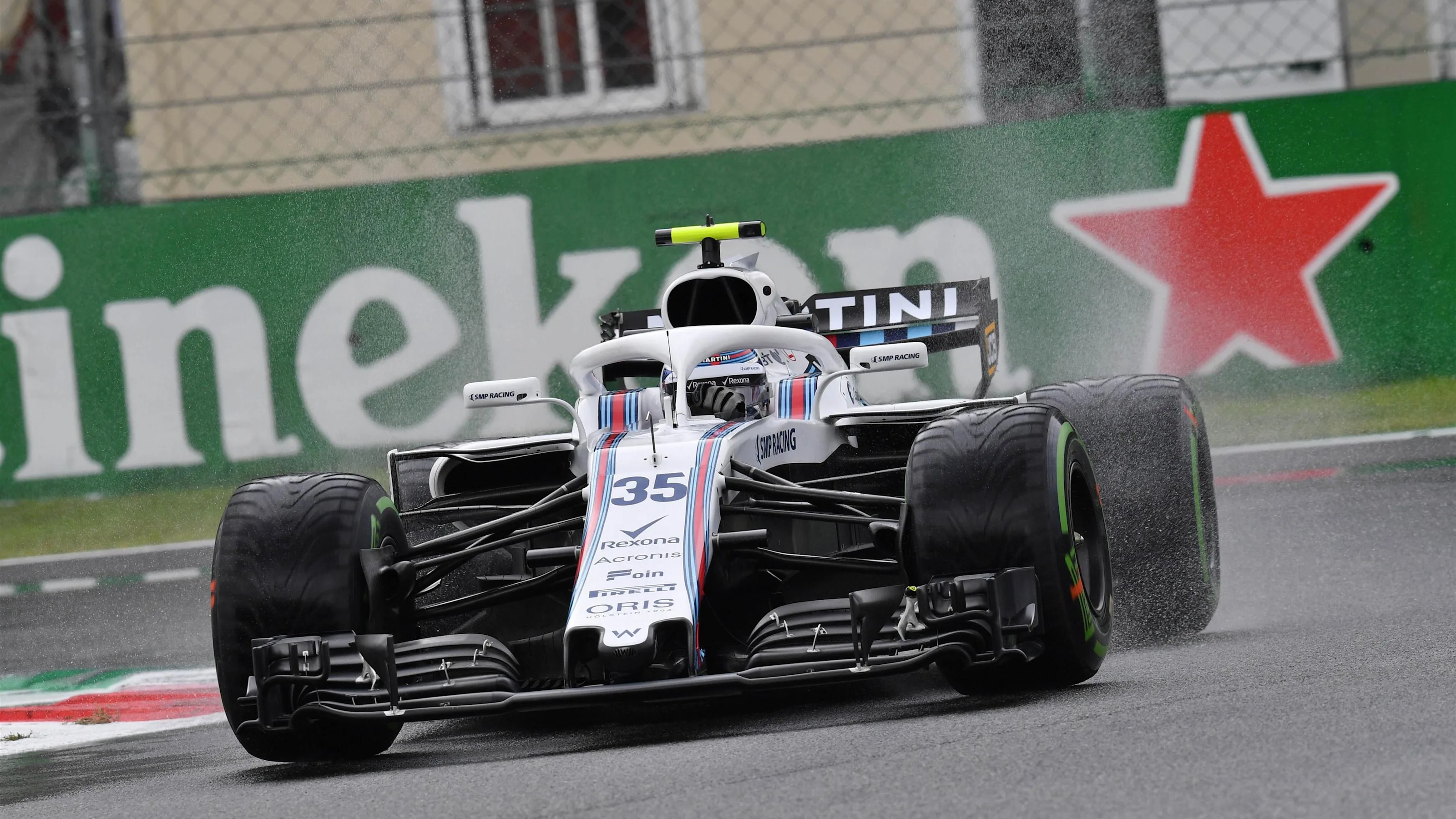 Sergey Sirotkin, Williams FW41 at Formula One World Championship, Rd14, Italian Grand Prix,