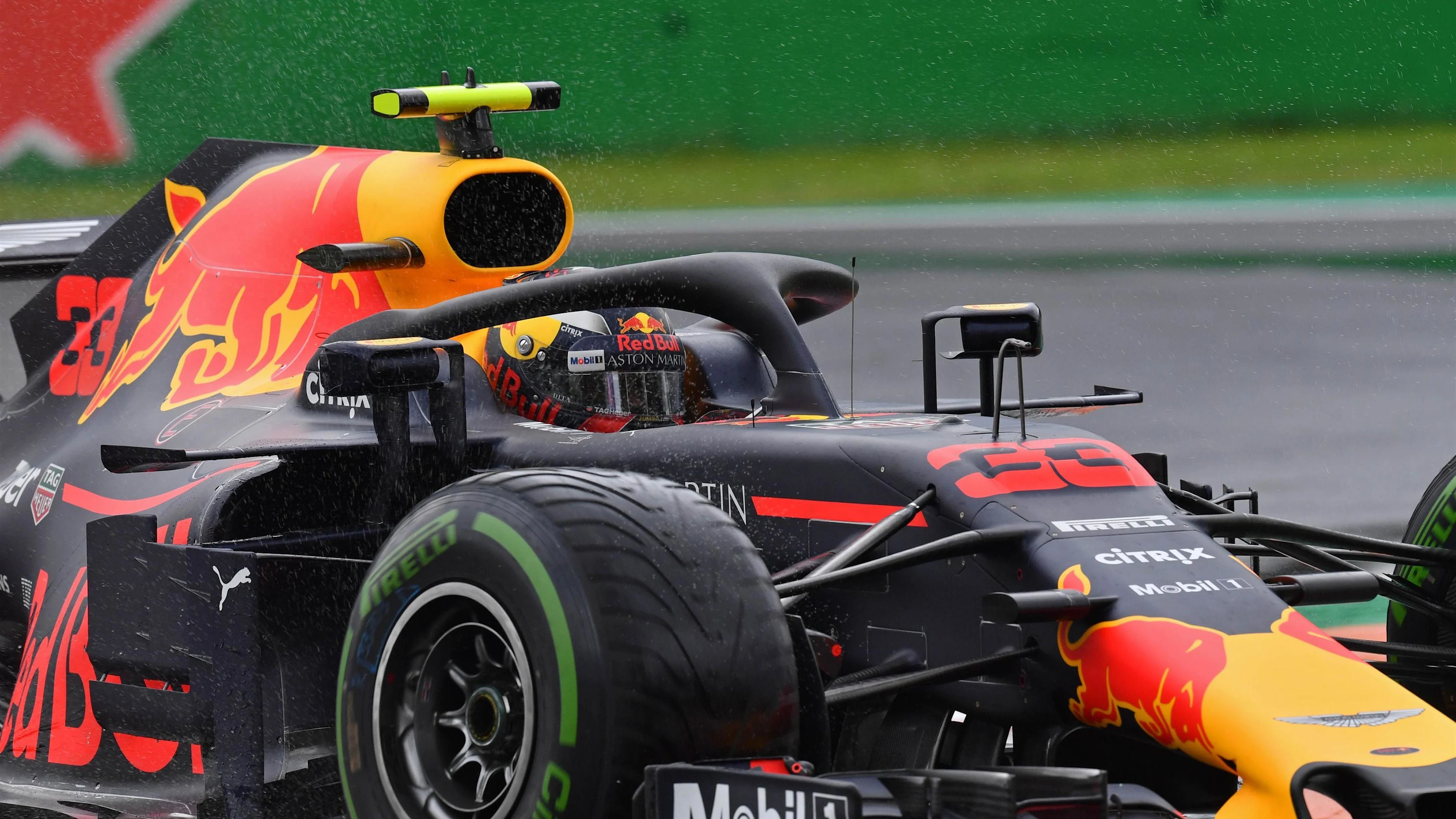 Max Verstappen, Red Bull Racing RB14 at Formula One World Championship, Rd14, Italian Grand Prix,