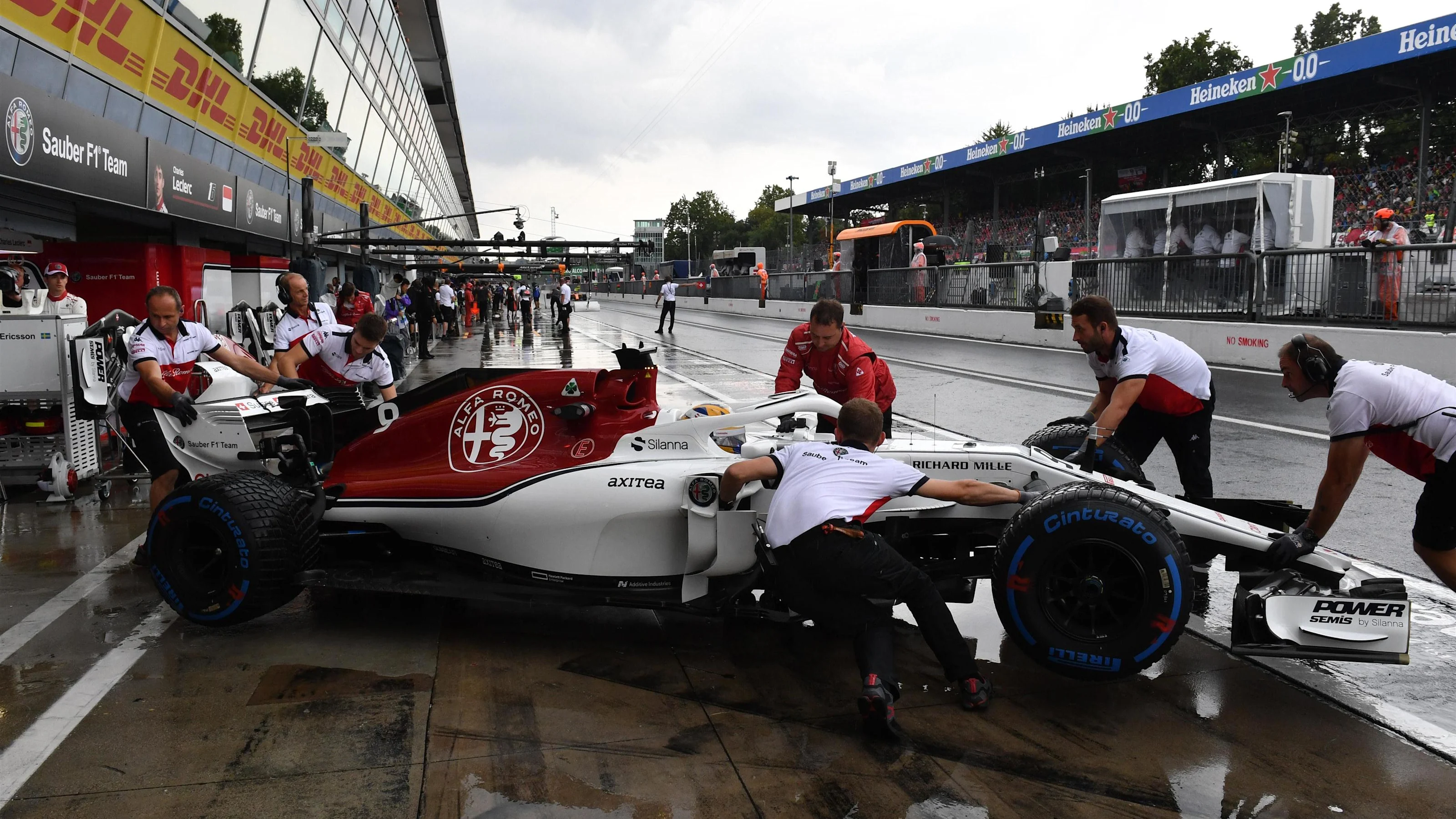 Marcus Ericsson, Alfa Romeo Sauber C37 at Formula One World Championship, Rd14, Italian Grand Prix,