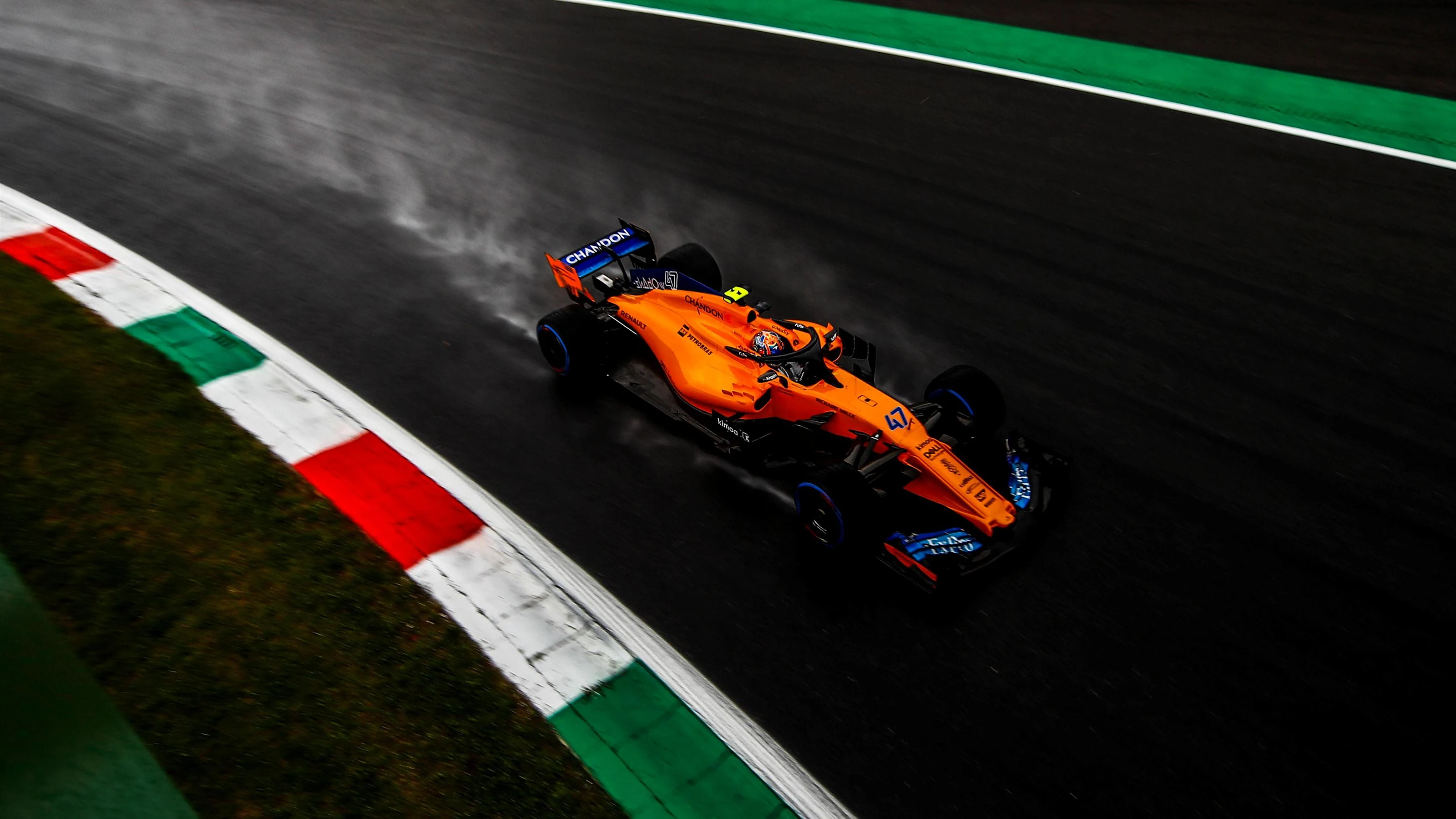 Lando Norris, McLaren MCL33 at Formula One World Championship, Rd14, Italian Grand Prix, Practice,