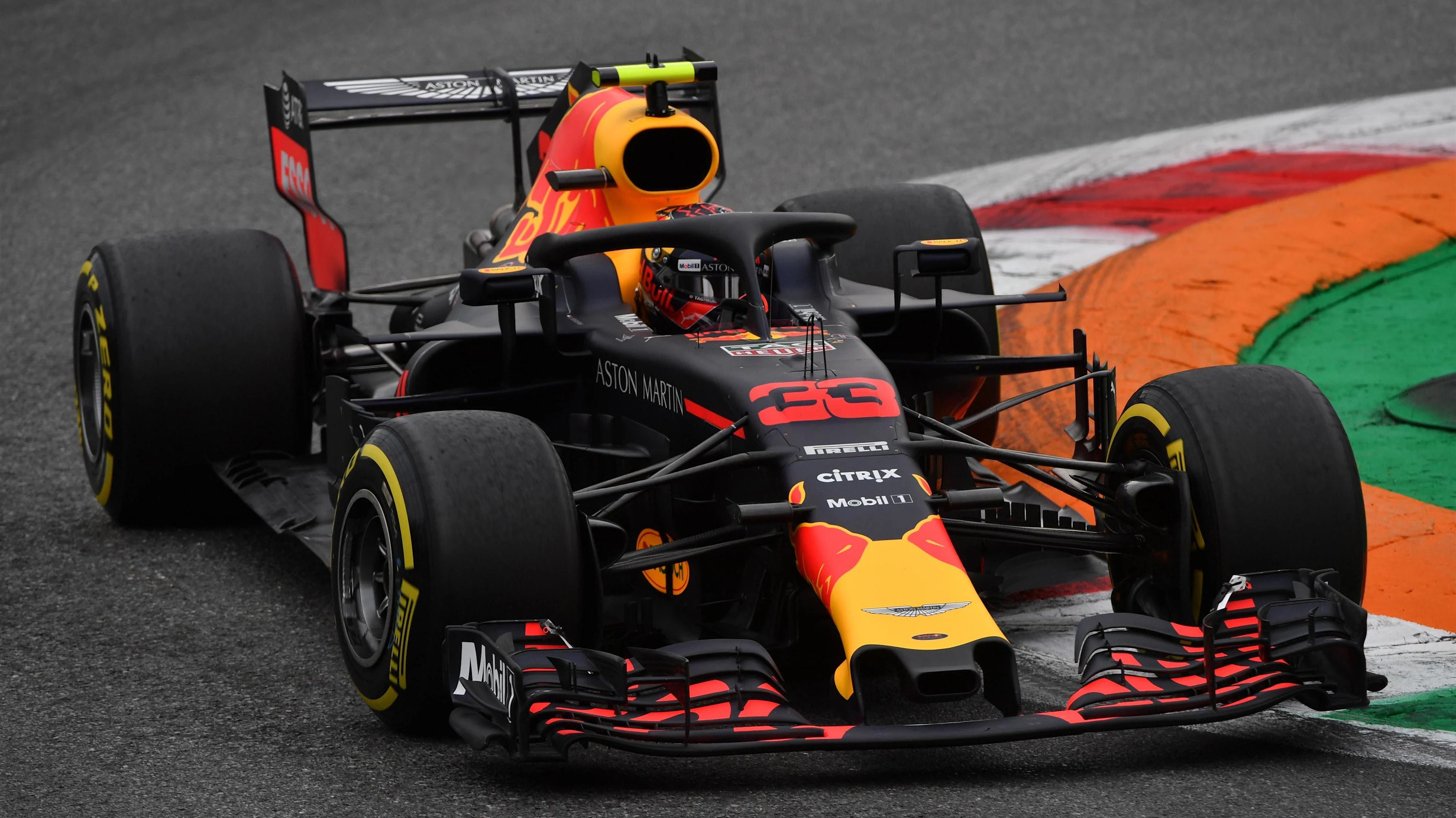Max Verstappen, Red Bull Racing RB14 at Formula One World Championship, Rd14, Italian Grand Prix,