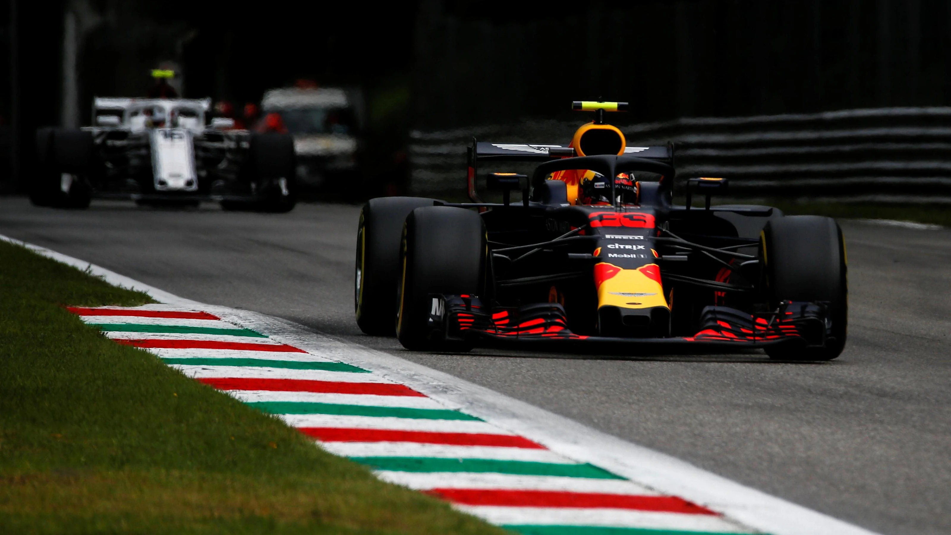 Max Verstappen, Red Bull Racing RB14 at Formula One World Championship, Rd14, Italian Grand Prix,