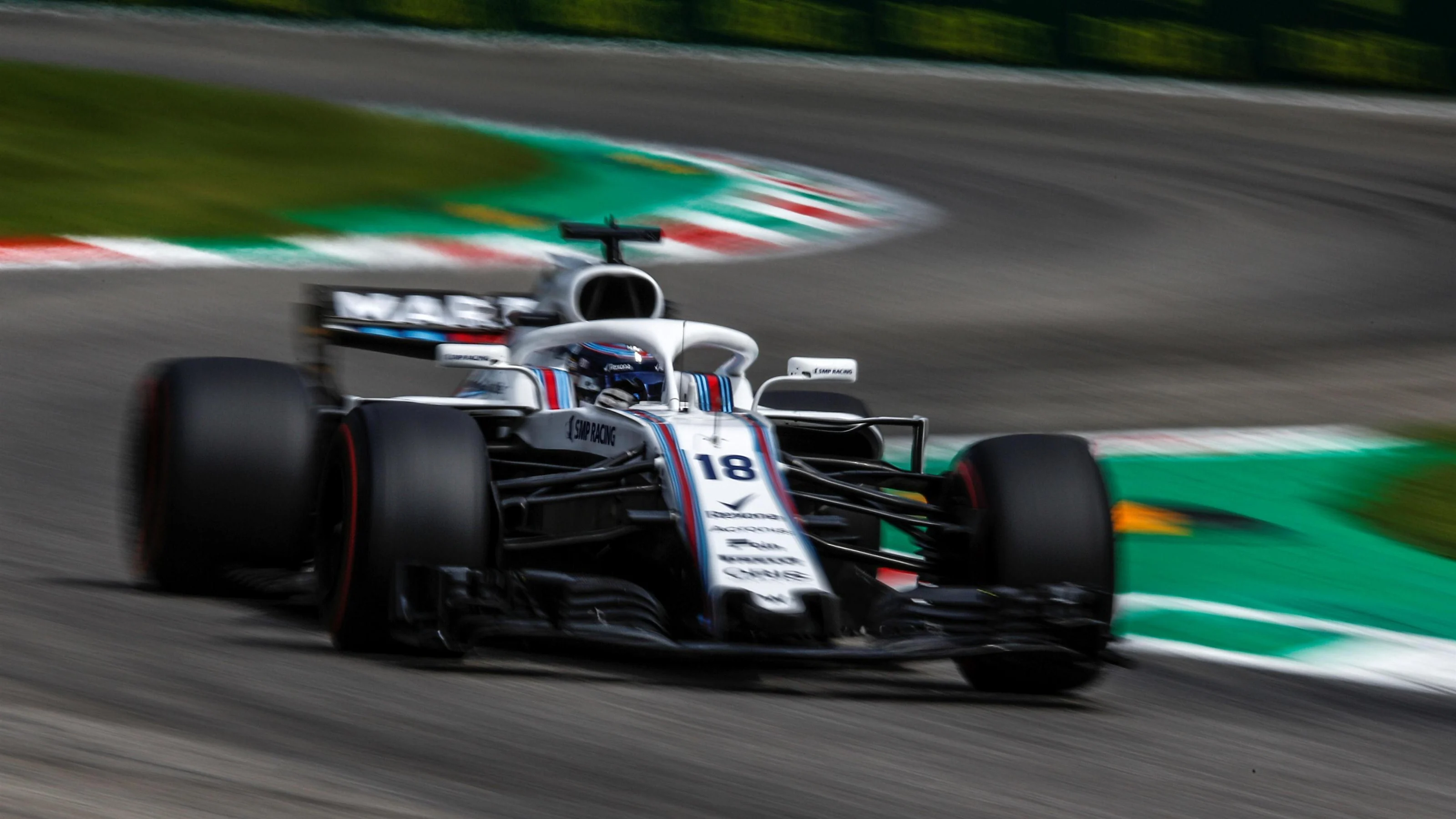 Lance Stroll, Williams FW41 at Formula One World Championship, Rd14, Italian Grand Prix,