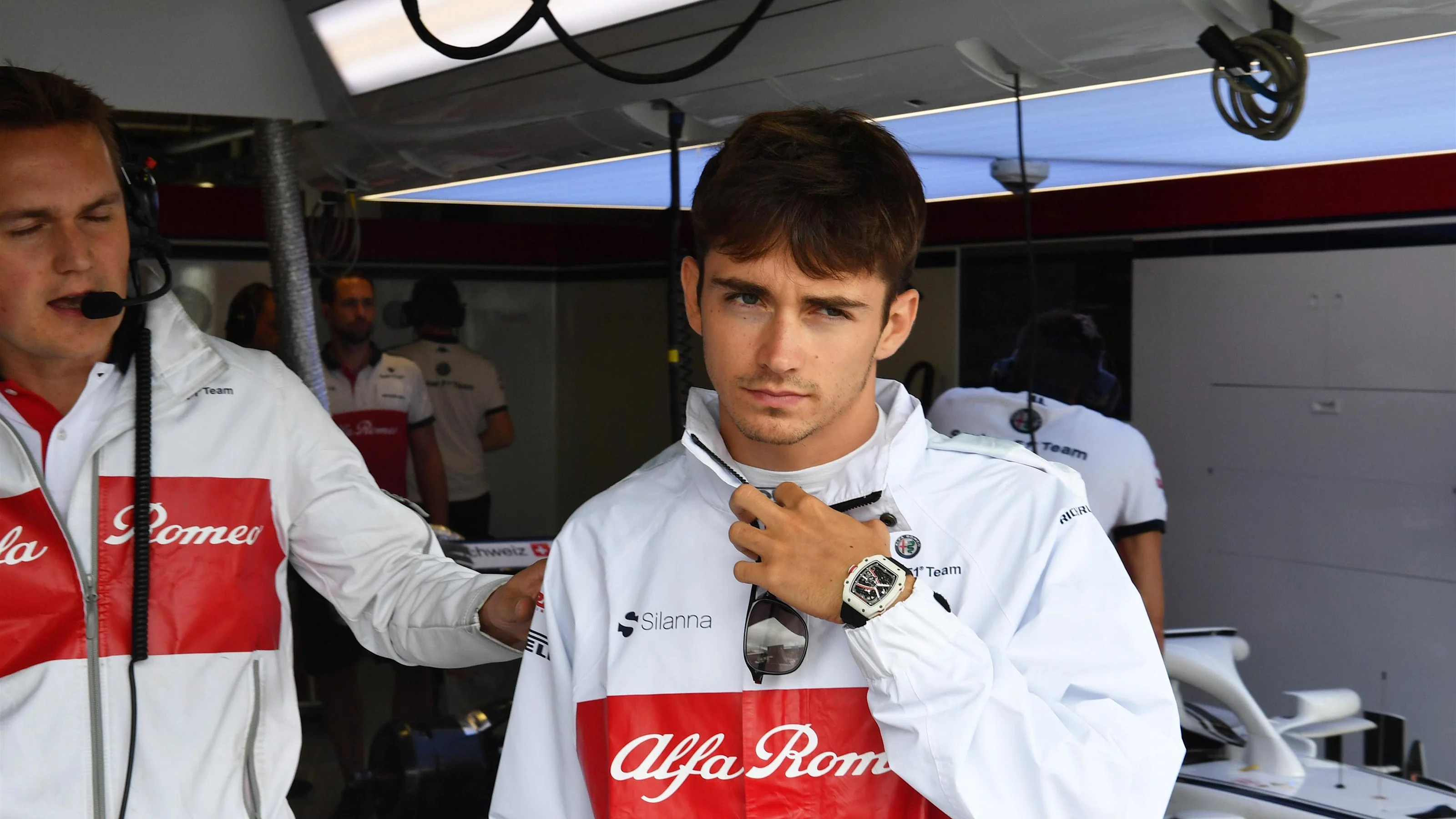 Charles Leclerc, Alfa Romeo Sauber F1 Team at Formula One World Championship, Rd14, Italian Grand