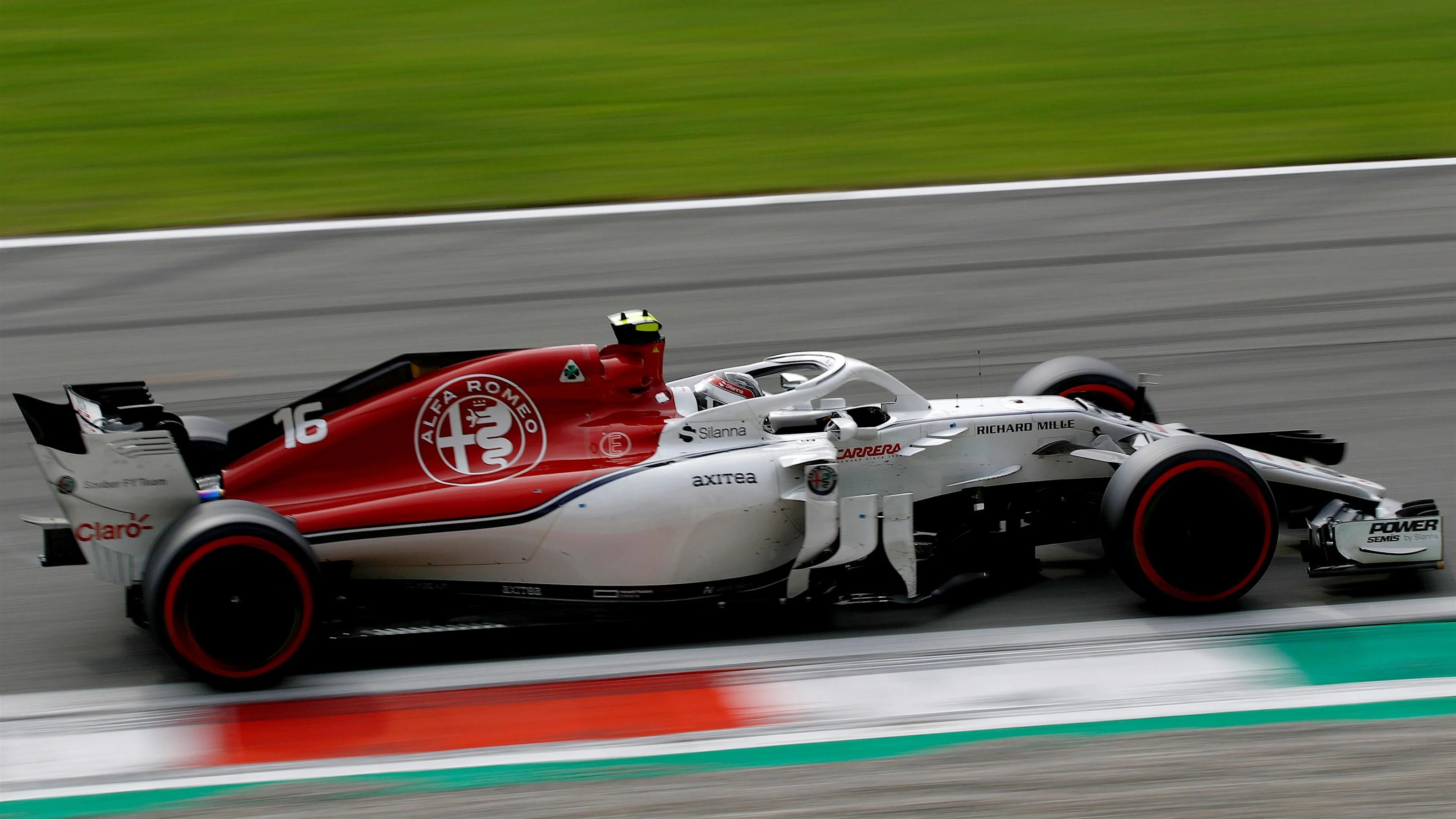 Charles Leclerc, Alfa Romeo Sauber C37 at Formula One World Championship, Rd14, Italian Grand Prix,