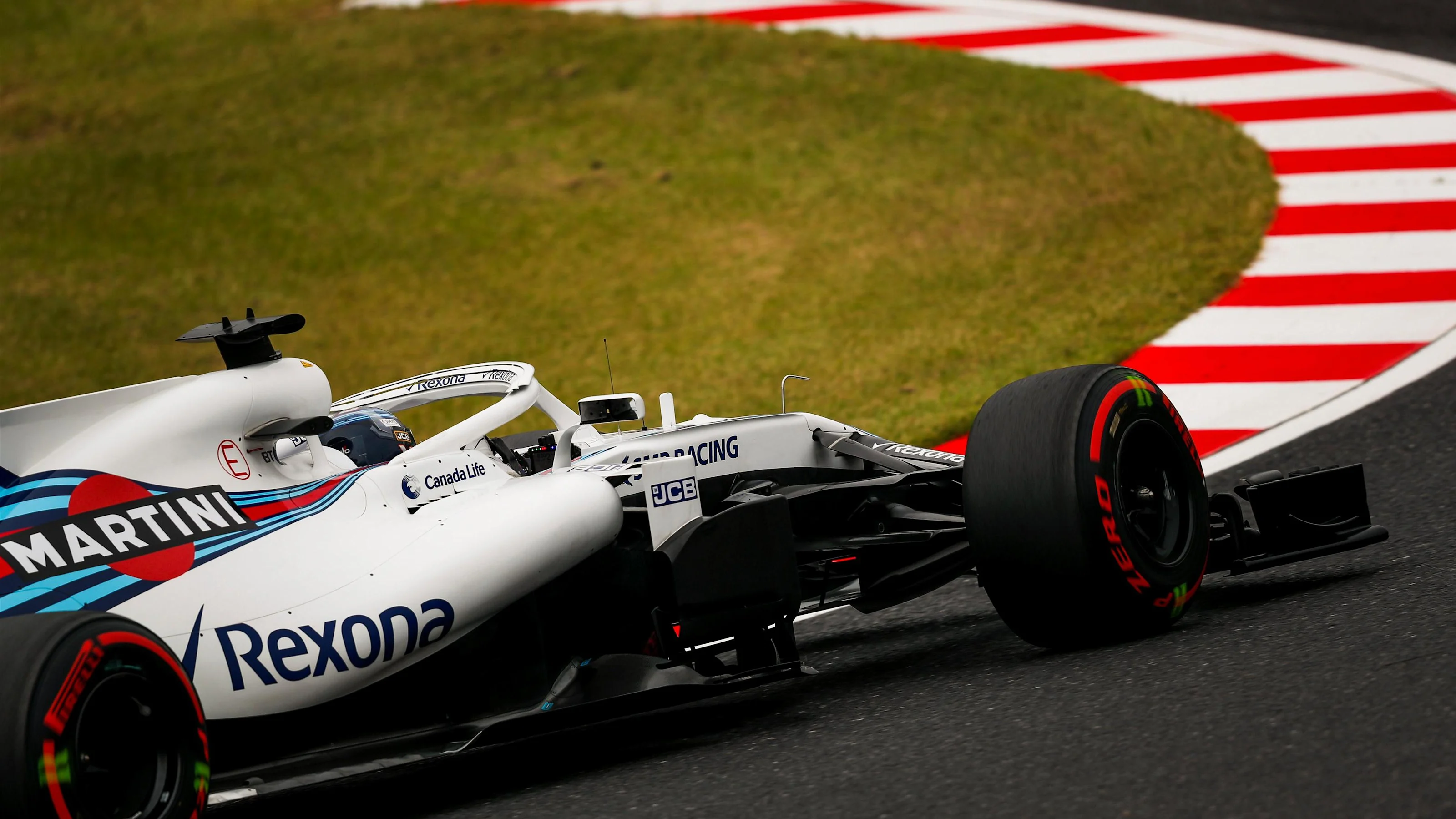 Lance Stroll, Williams FW41 at Formula One World Championship, Rd17, Japanese Grand Prix, Practice,