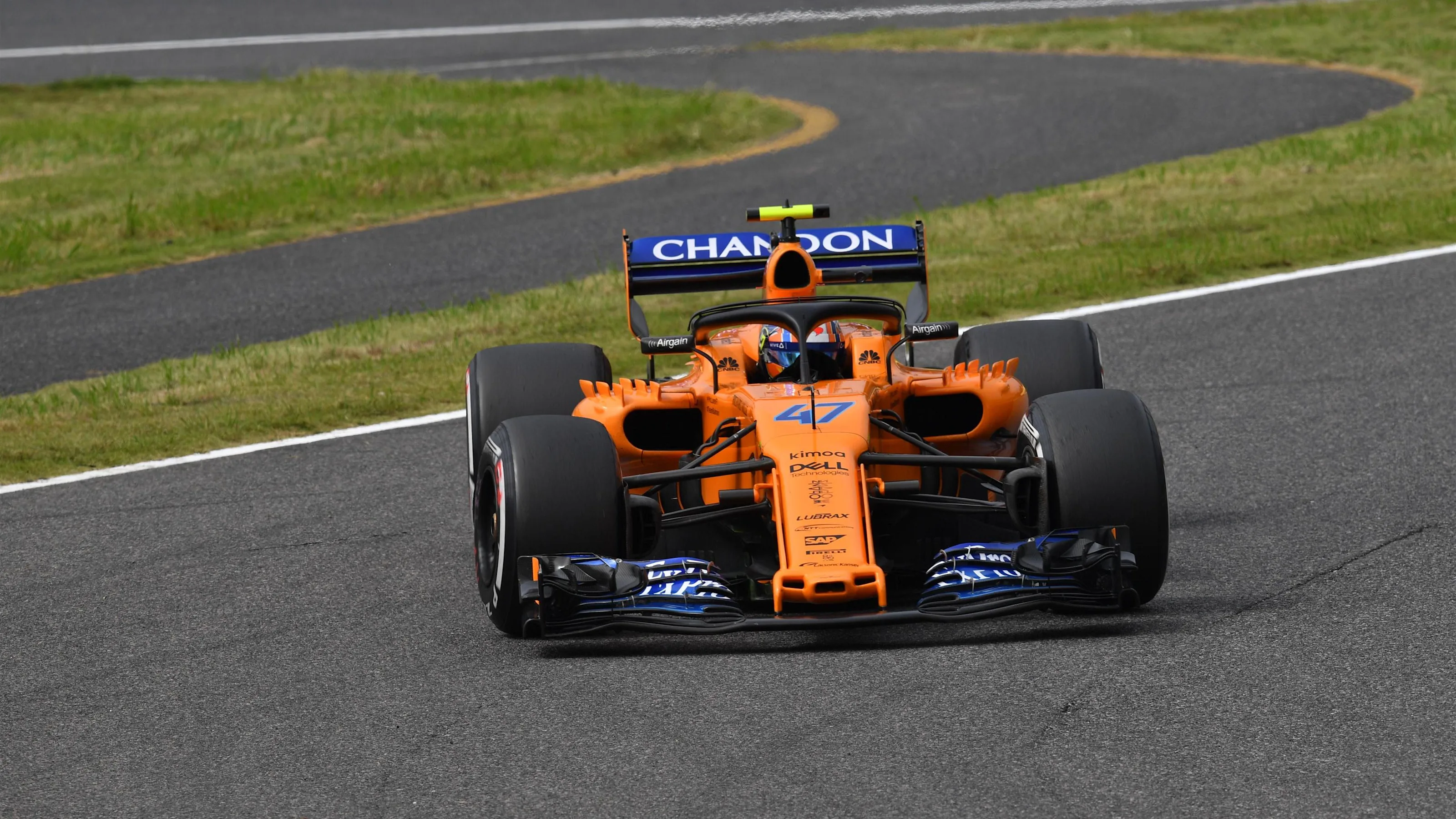 Lando Norris, McLaren MCL33 at Formula One World Championship, Rd17, Japanese Grand Prix, Practice,