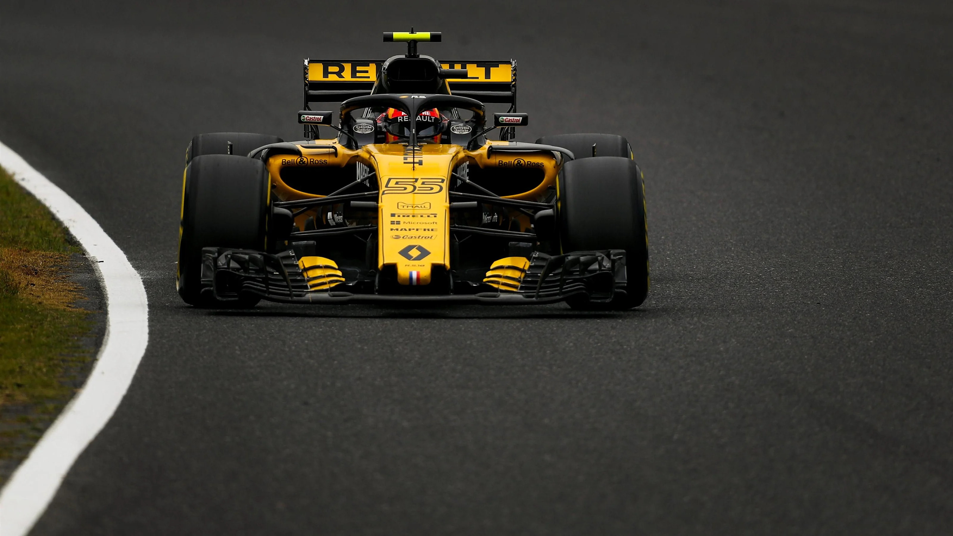 Carlos Sainz Jr, Renault Sport F1 Team R.S. 18 at Formula One World Championship, Rd17, Japanese