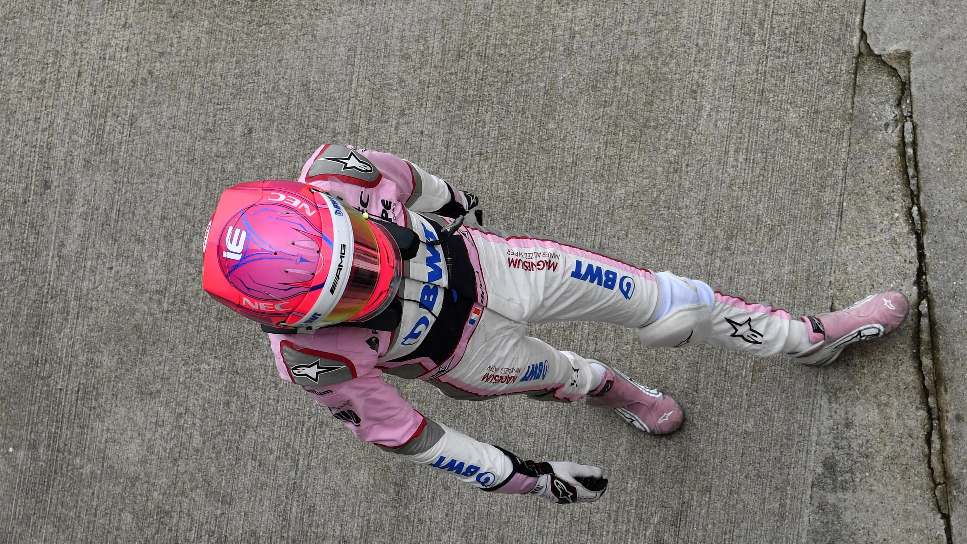 Esteban Ocon, Racing Point Force India F1 Team at Formula One World Championship, Rd17, Japanese