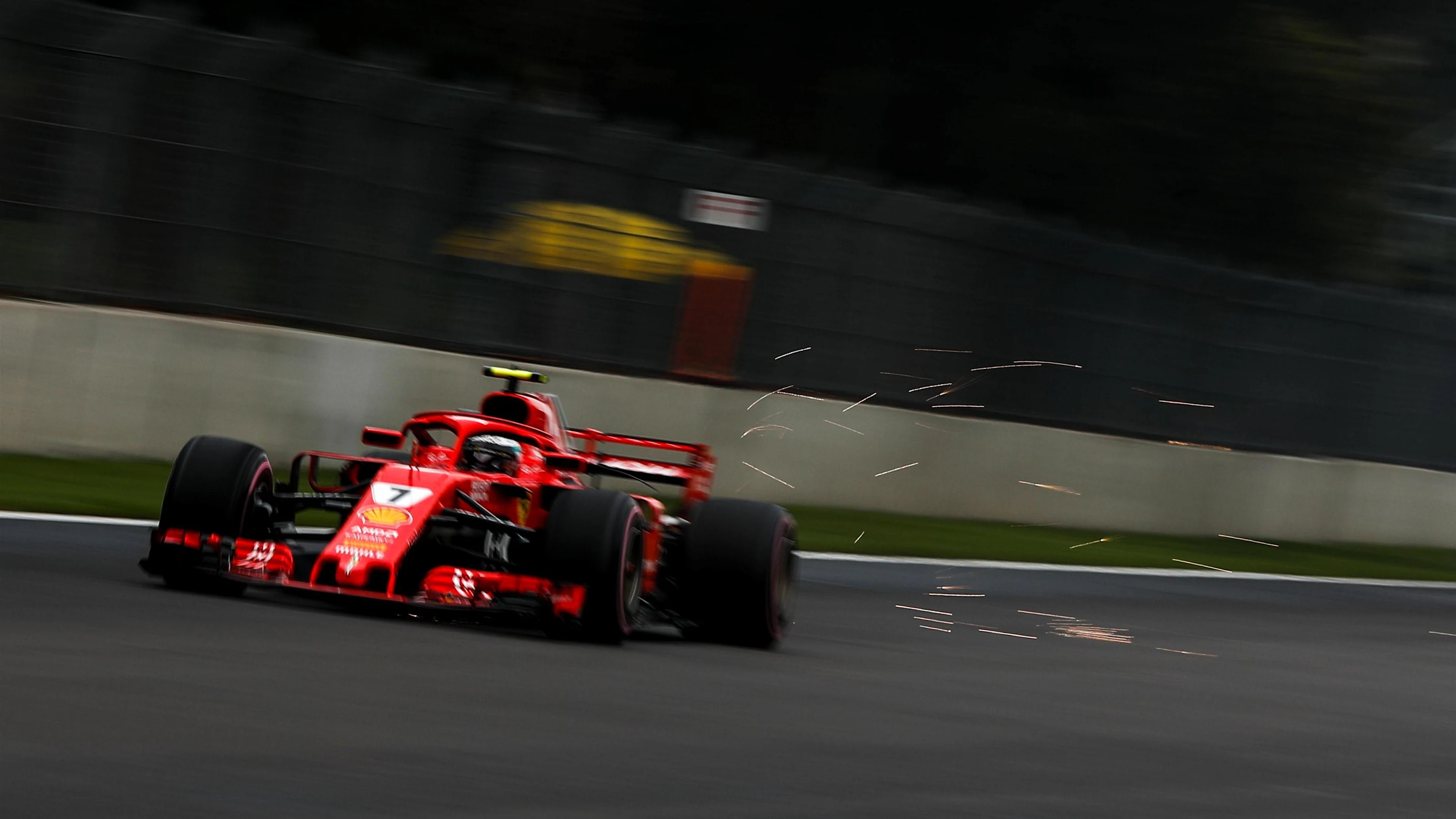 Kimi Raikkonen, Ferrari SF71H at Formula One World Championship, Rd19, Mexican Grand Prix,