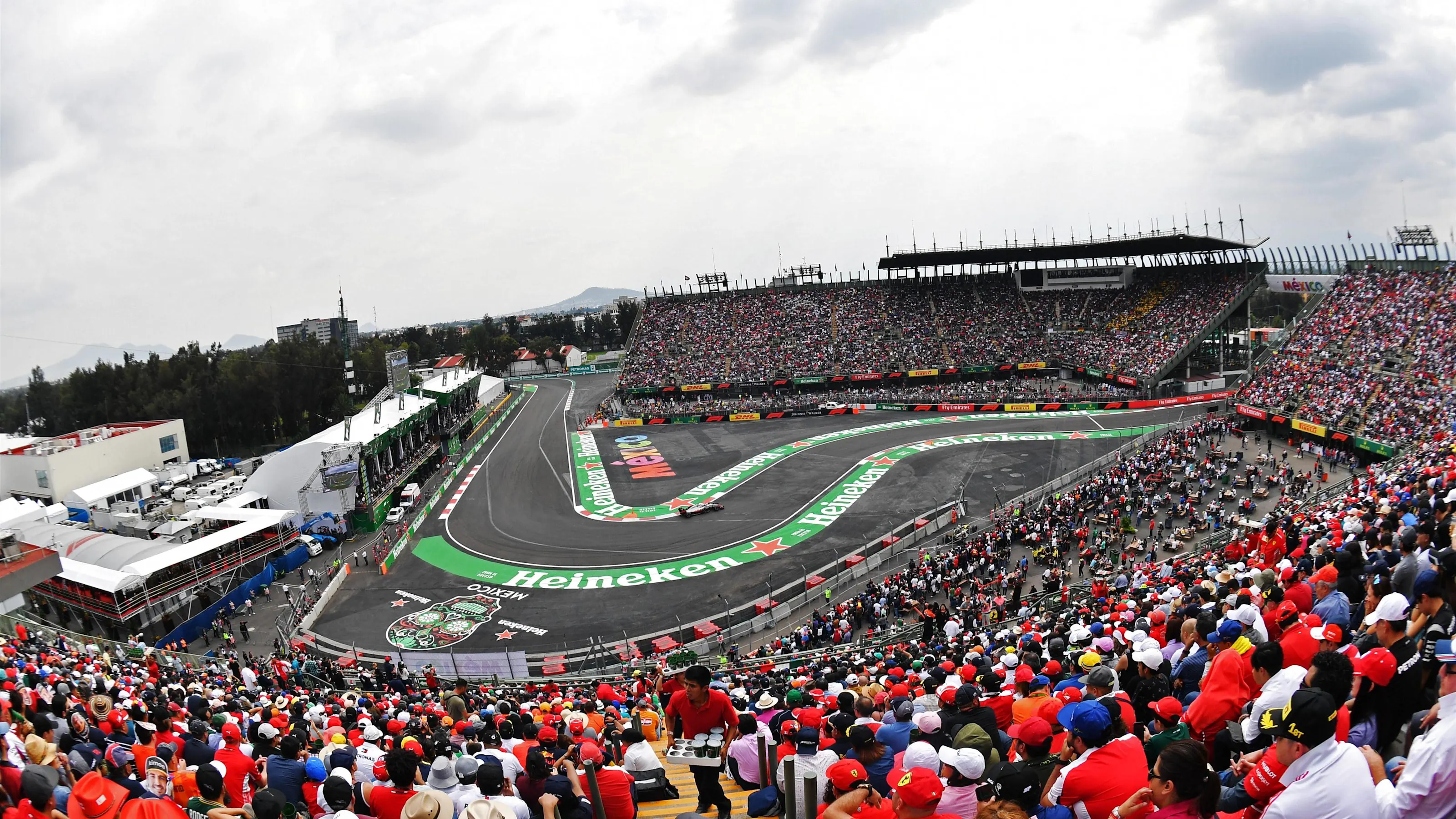 Romain Grosjean, Haas F1 Team VF-18 at Formula One World Championship, Rd19, Mexican Grand Prix,