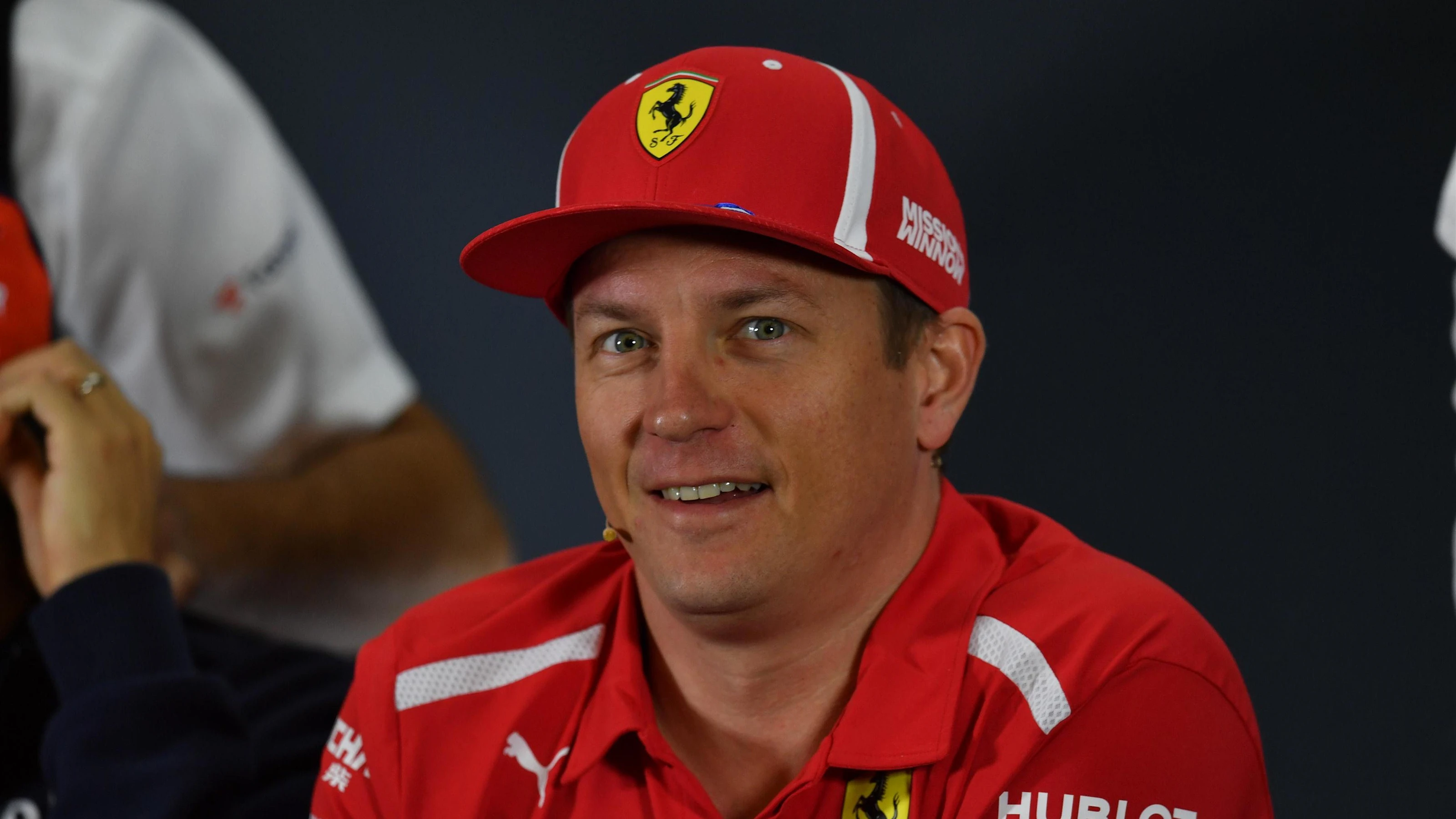 Kimi Raikkonen, Ferrari in Press Conference at Formula One World Championship, Rd19, Mexican Grand