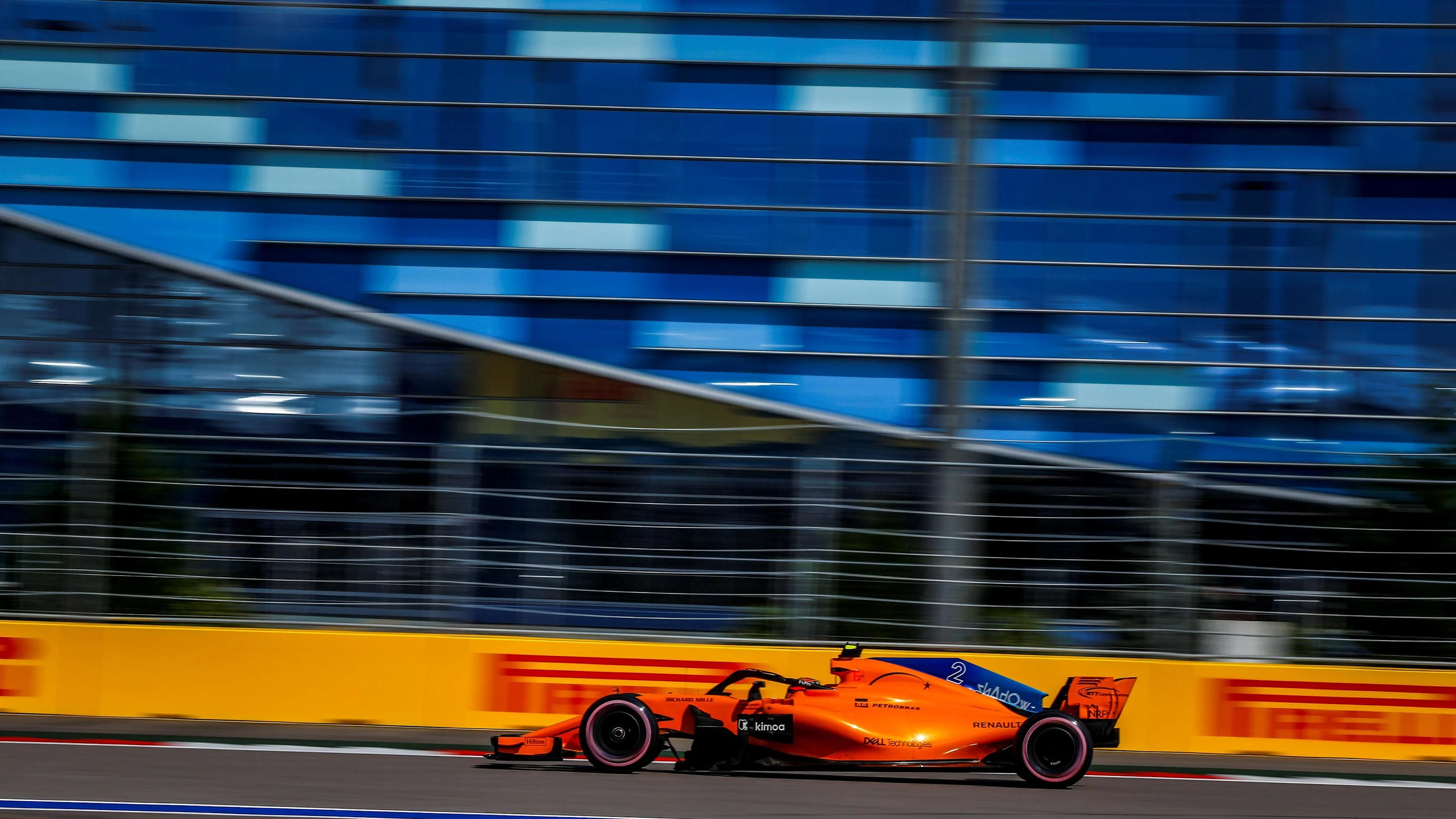 Stoffel Vandoorne, McLaren MCL33 at Formula One World Championship, Rd16, Russian Grand Prix,