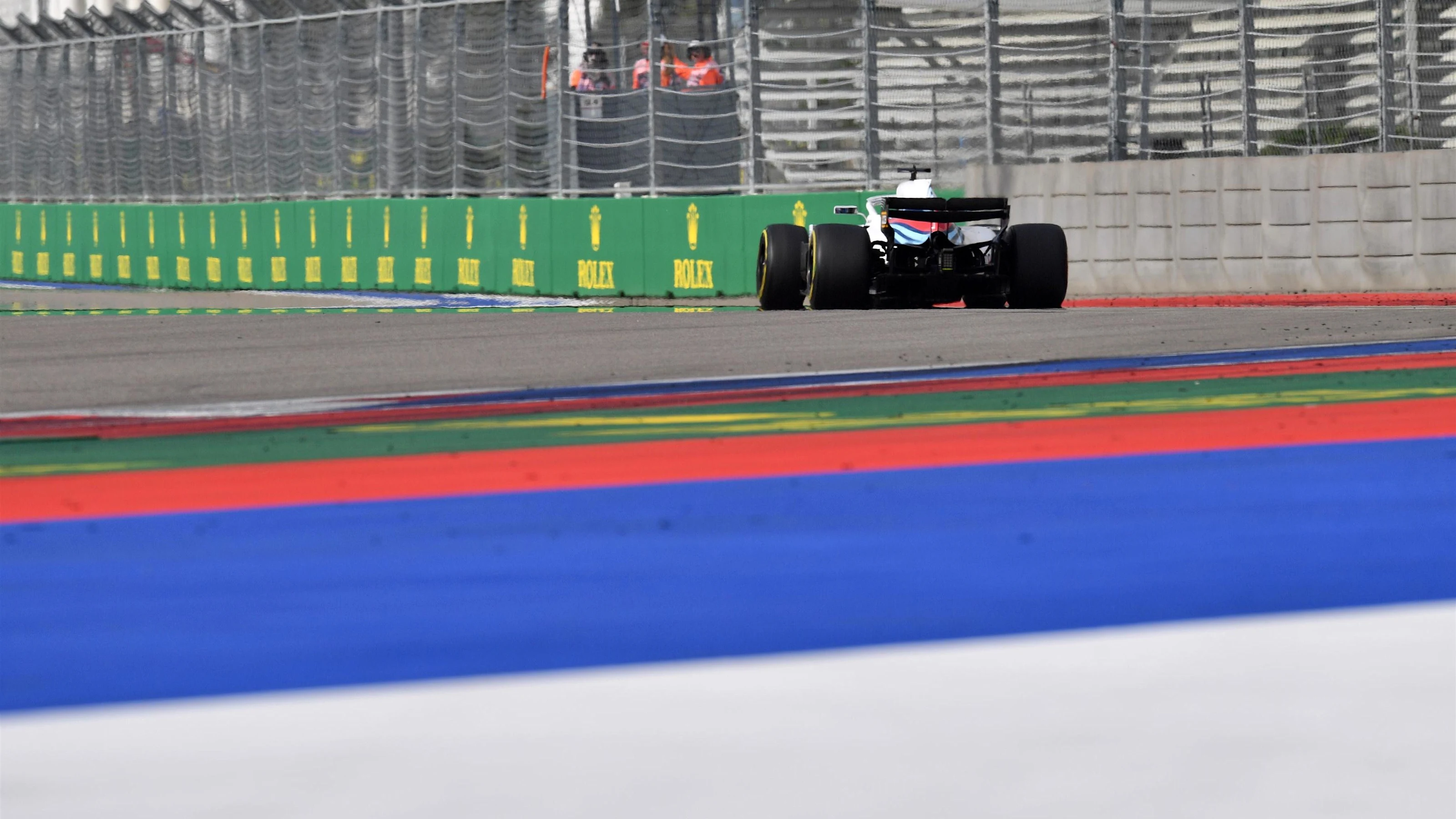 Lance Stroll, Williams FW41 at Formula One World Championship, Rd16, Russian Grand Prix, Race,