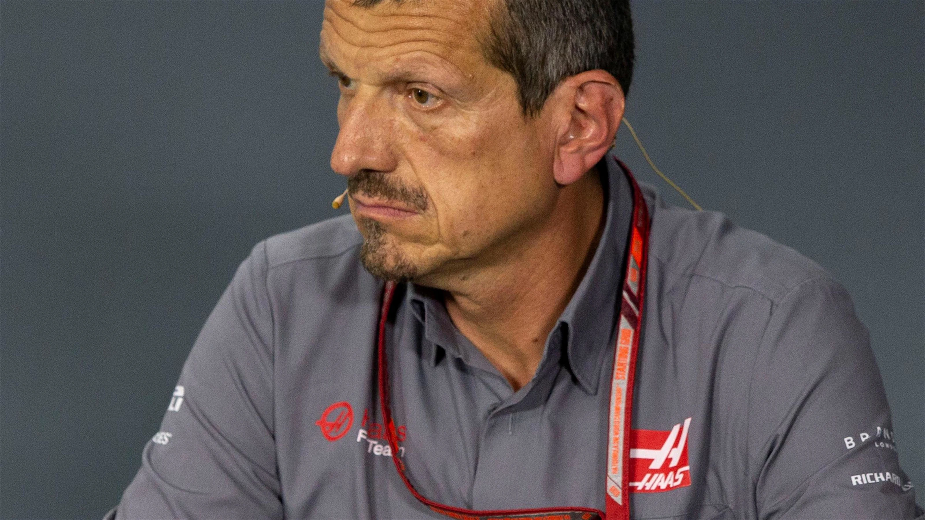 Guenther Steiner, Team Principal, Haas F1 in the Press Conference at Formula One World