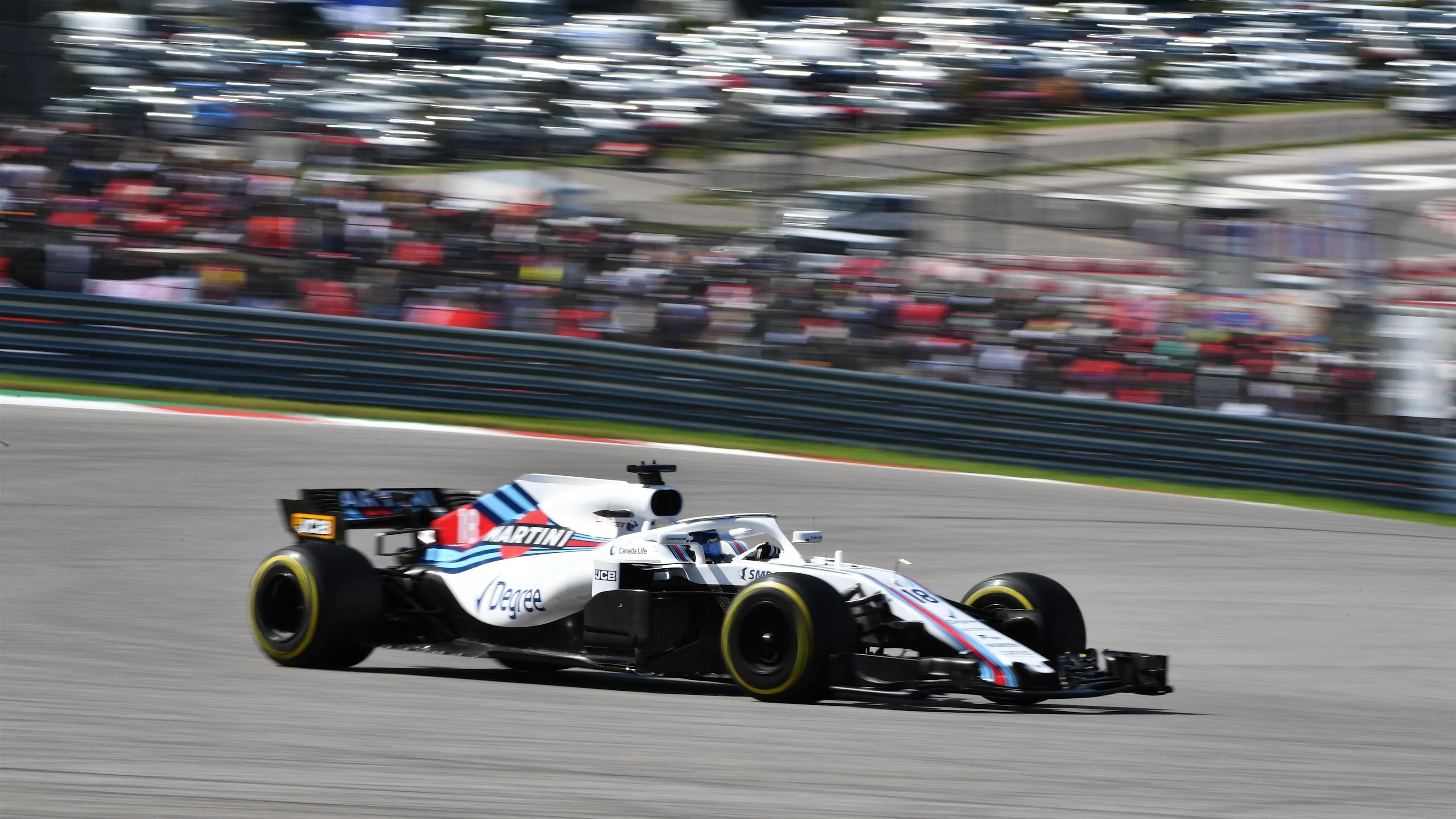 Lance Stroll, Williams FW41 at Formula One World Championship, Rd18, United States Grand Prix,