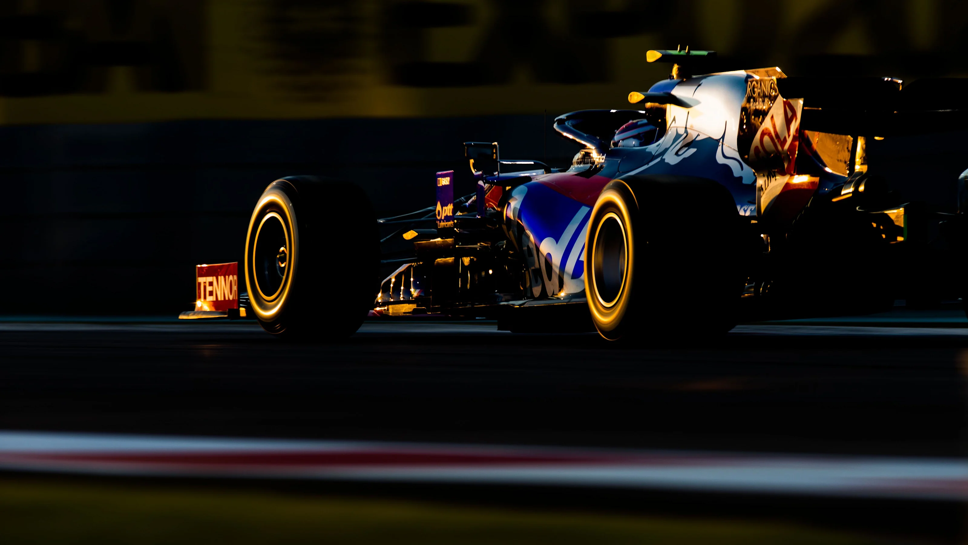 ABU DHABI, UNITED ARAB EMIRATES - NOVEMBER 29: Pierre Gasly of Scuderia Toro Rosso and France