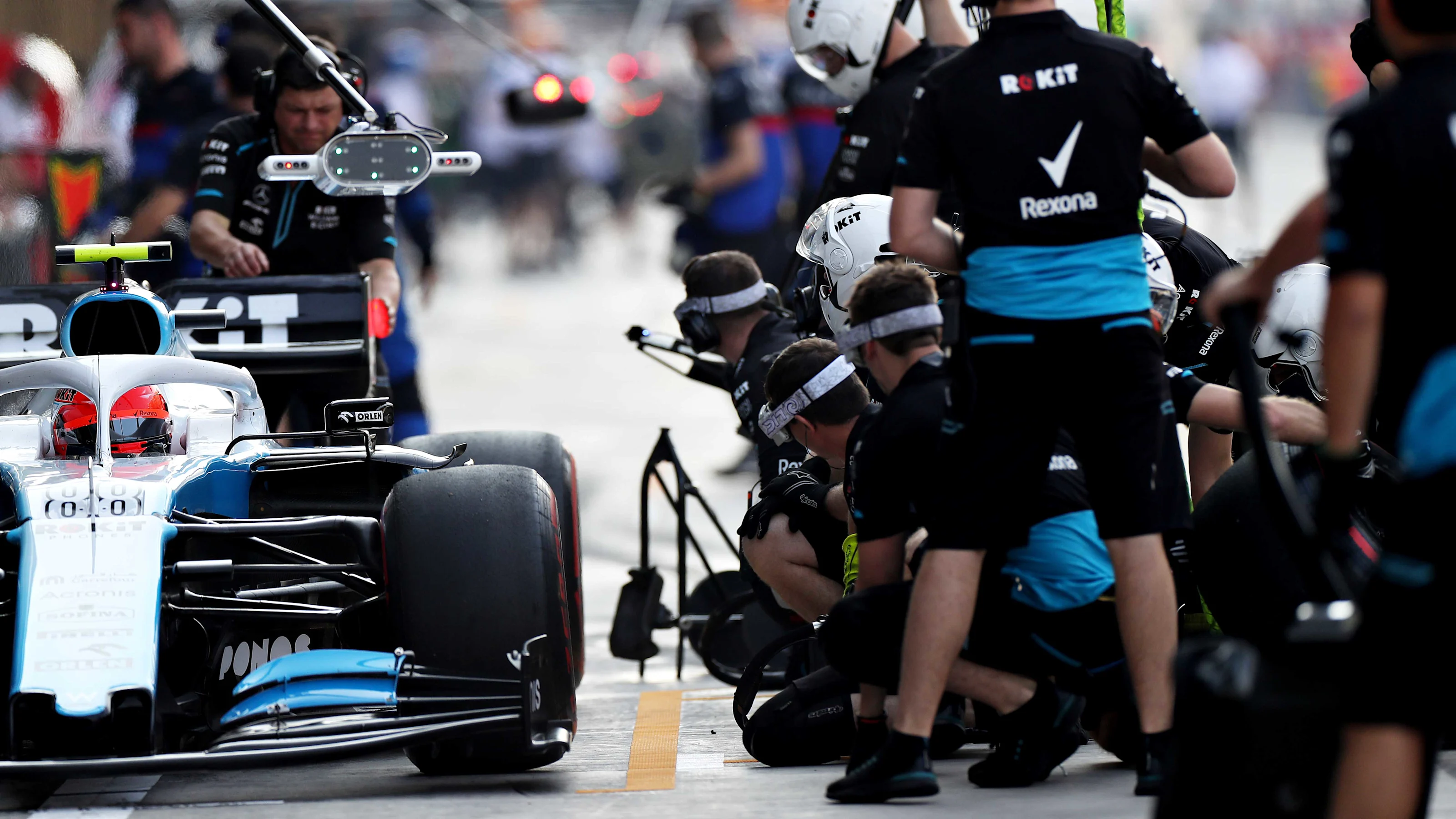 ABU DHABI, UNITED ARAB EMIRATES - NOVEMBER 30: Robert Kubica of Poland driving the (88) Rokit