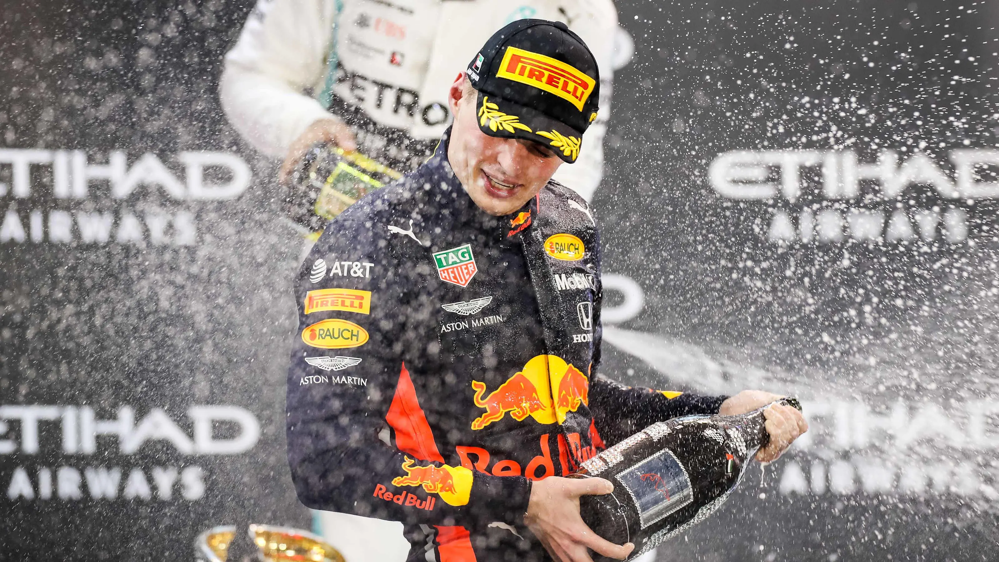 ABU DHABI, UNITED ARAB EMIRATES - DECEMBER 01: Max Verstappen of Red Bull Racing and The