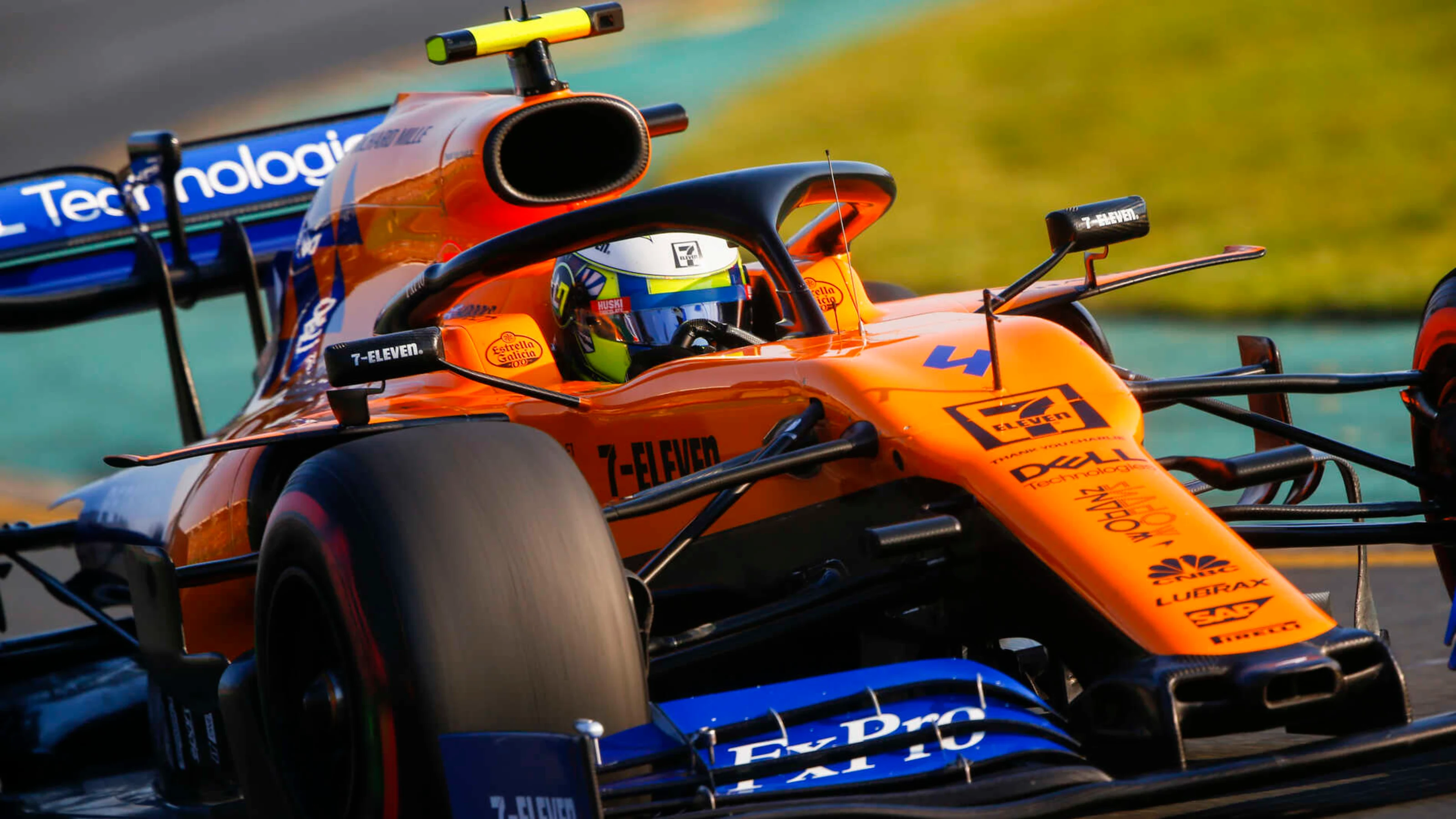 MELBOURNE GRAND PRIX CIRCUIT, AUSTRALIA - MARCH 16: Lando Norris, McLaren MCL34 during the