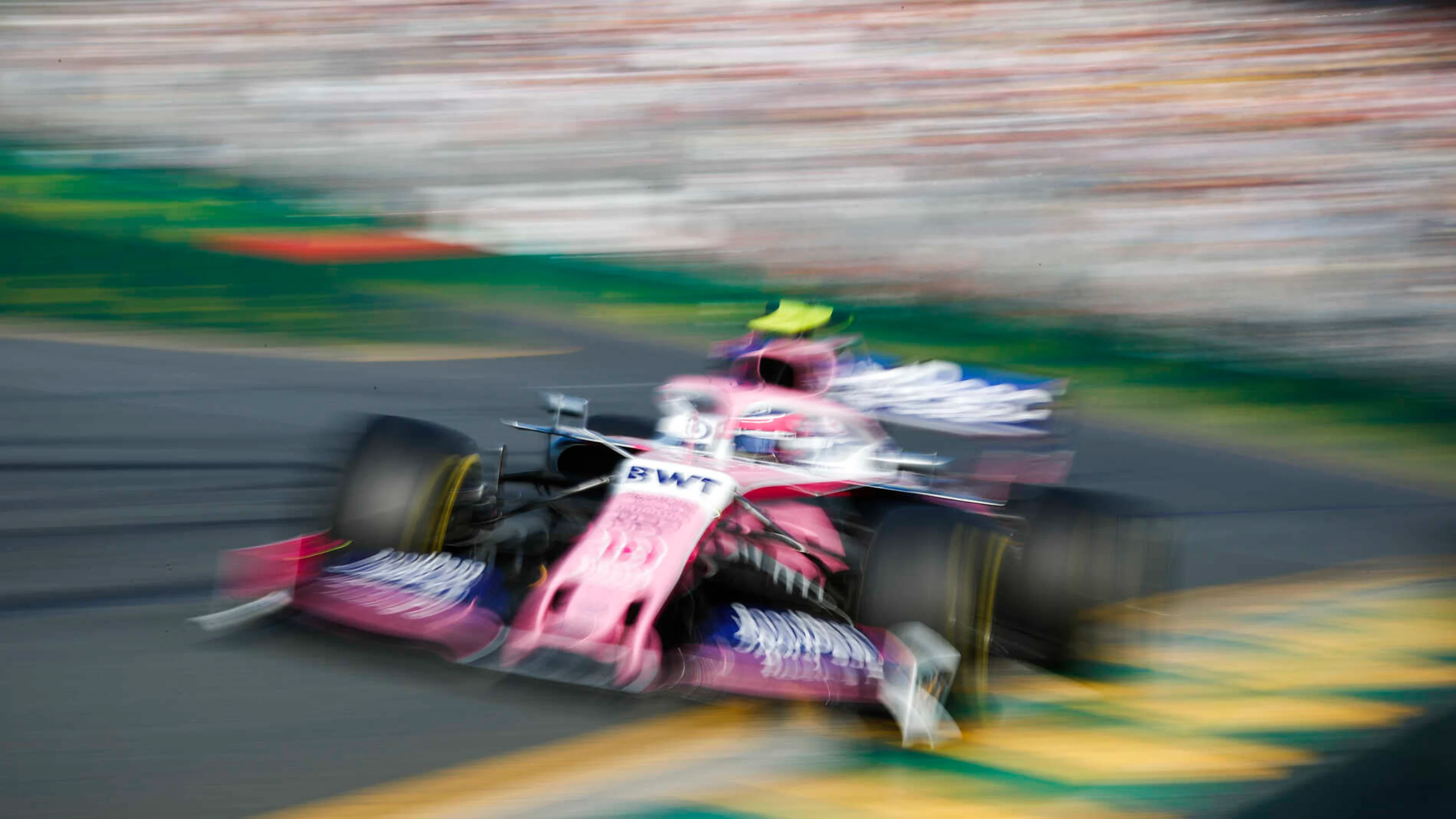 MELBOURNE GRAND PRIX CIRCUIT, AUSTRALIA - MARCH 17: Lance Stroll, Racing Point RP19 during the