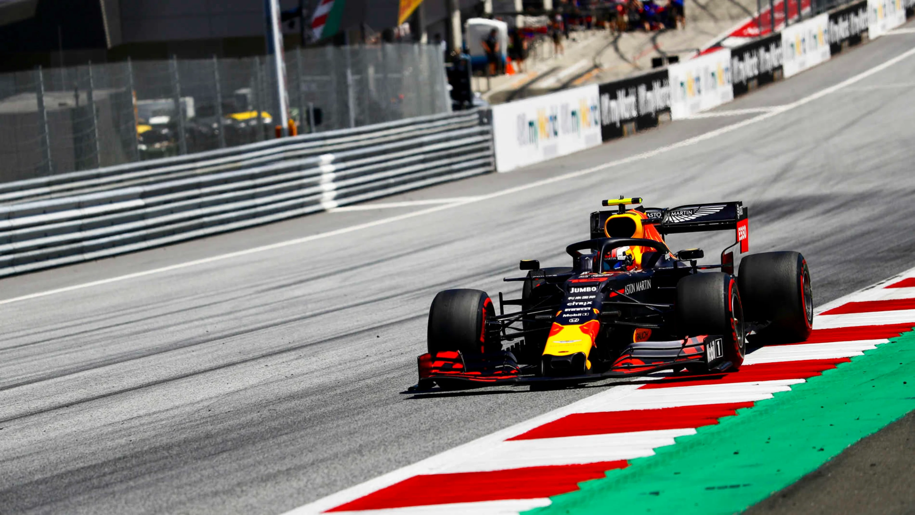RED BULL RING, AUSTRIA - JUNE 29: Pierre Gasly, Red Bull Racing RB15 during the Austrian GP at Red